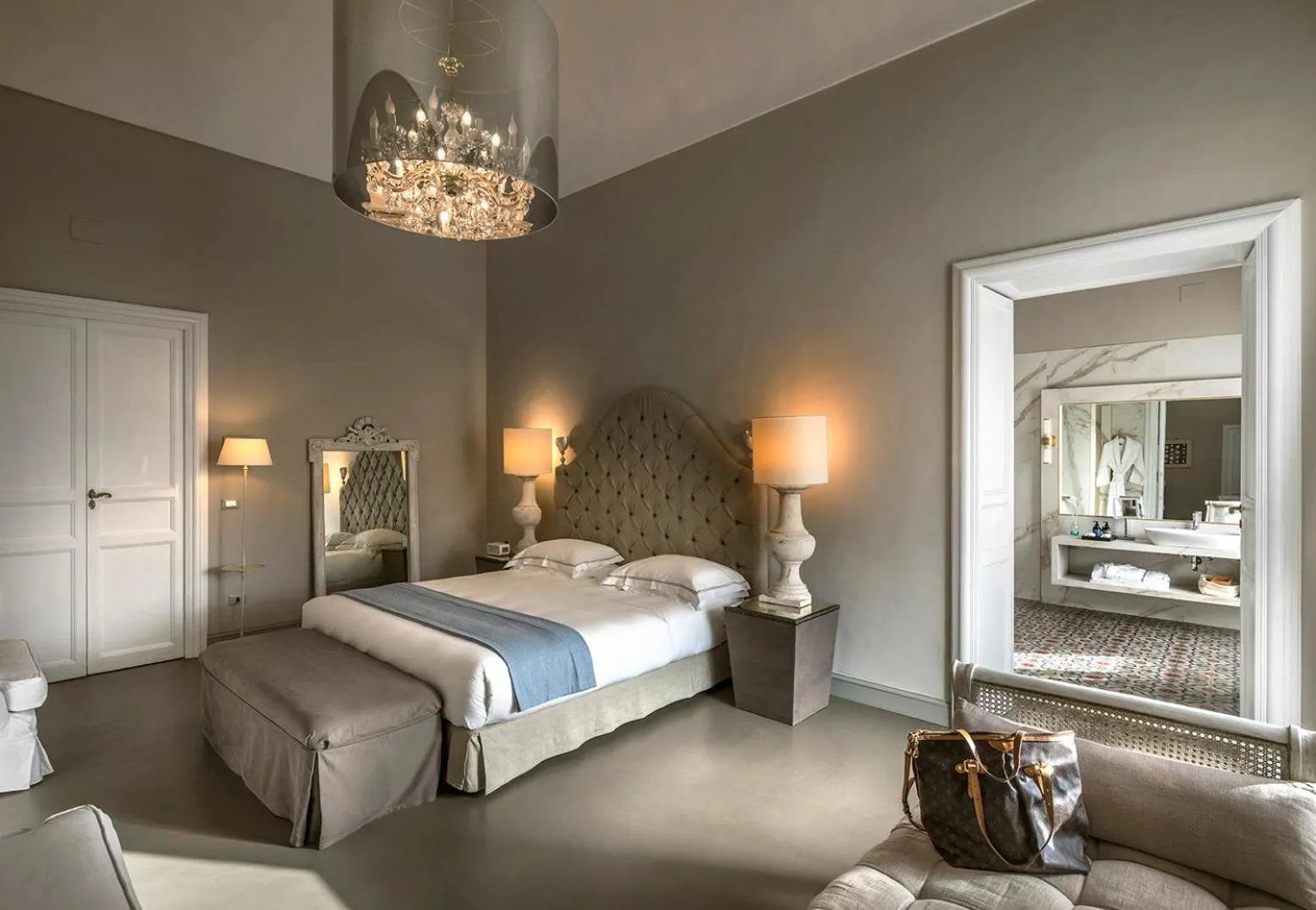 Bedroom, Bed in Seven Rooms Villadorata