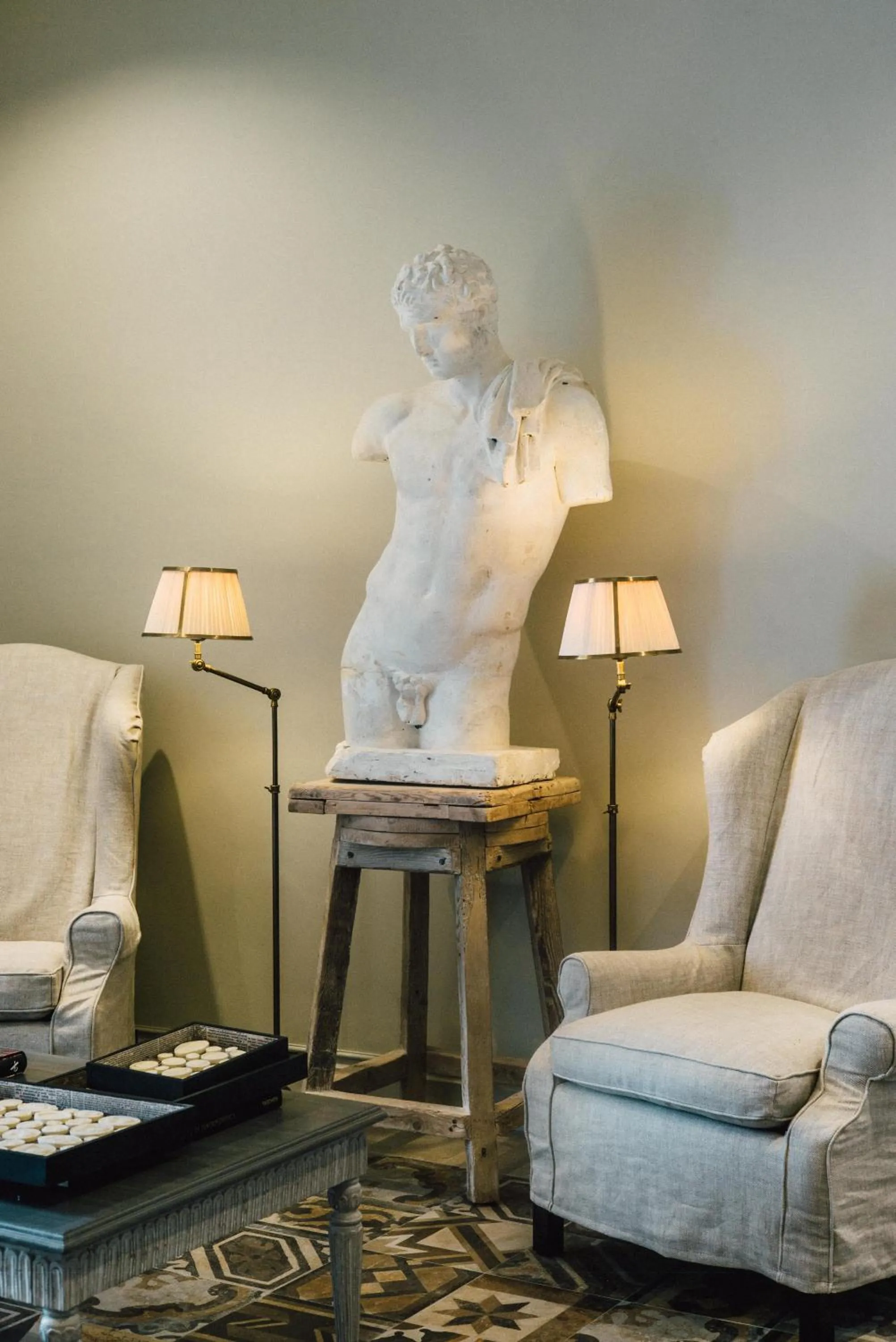 Decorative detail in Seven Rooms Villadorata