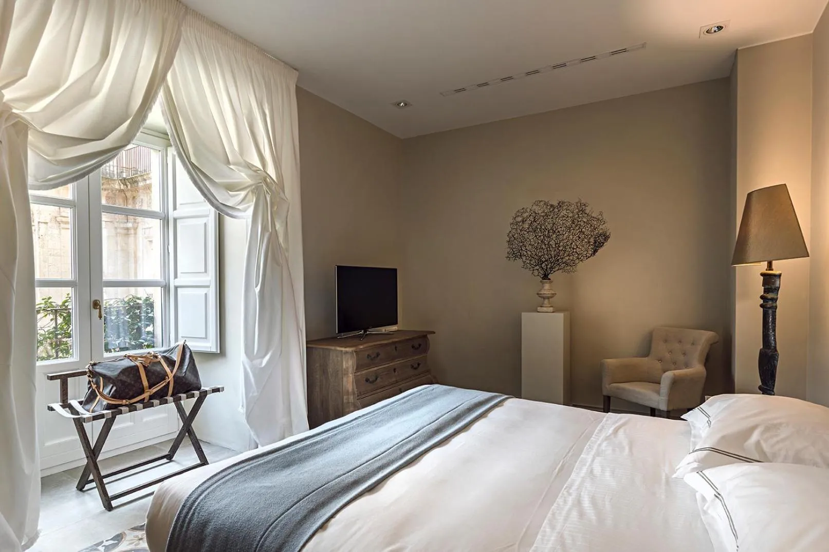 Balcony/Terrace, Bed in Seven Rooms Villadorata