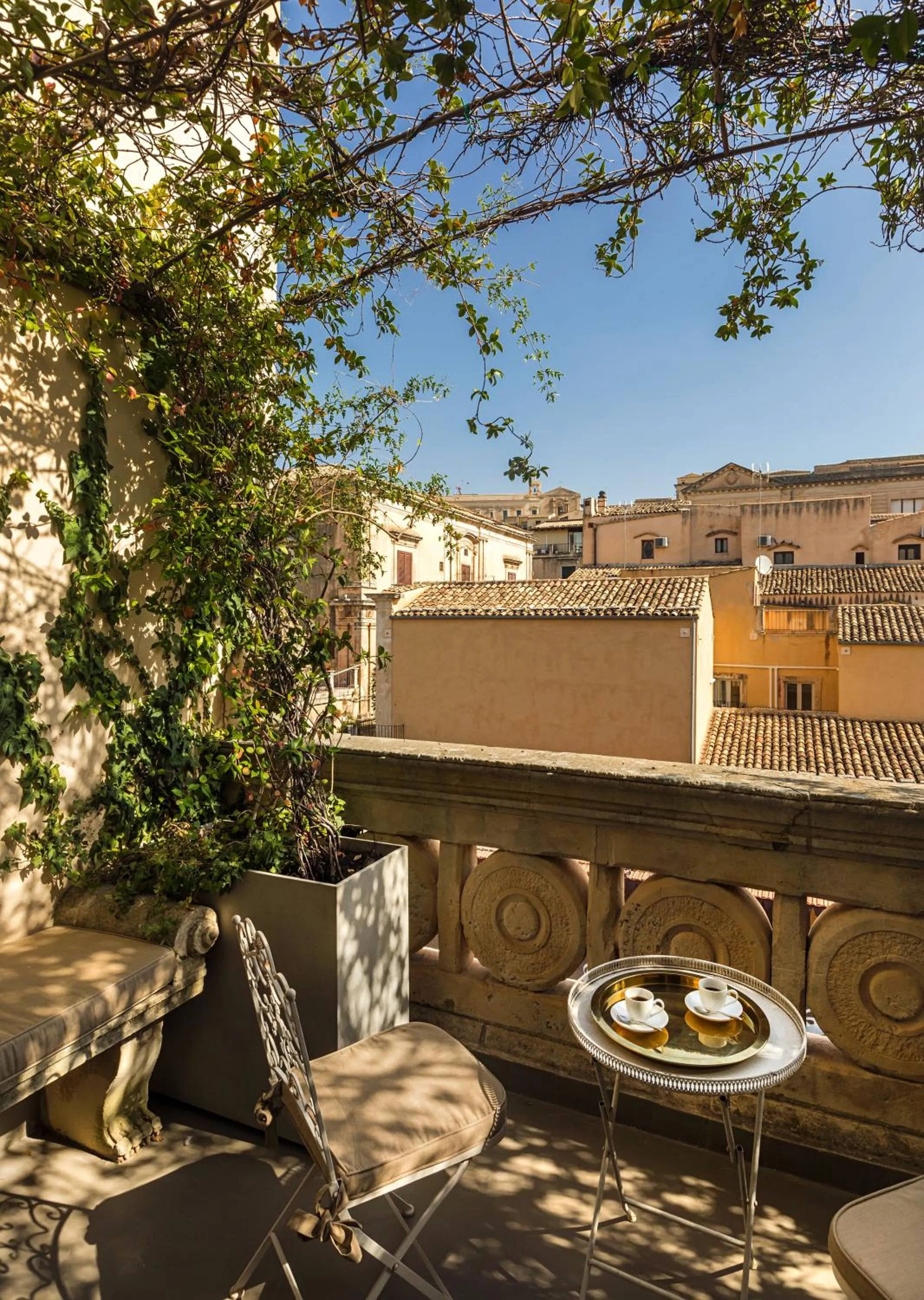 Balcony/Terrace in Seven Rooms Villadorata