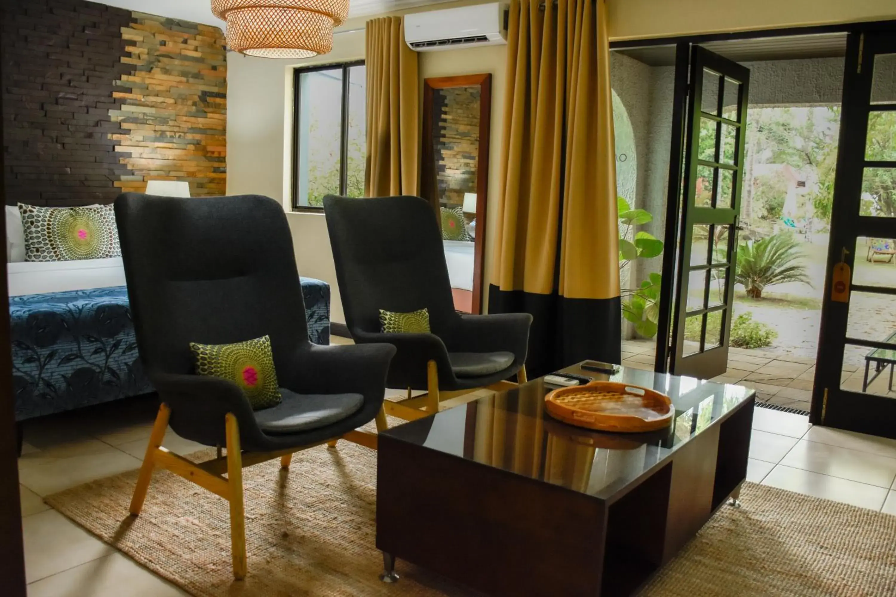 Bedroom in Omali São Tomé Bedroom in Omali São Tomé