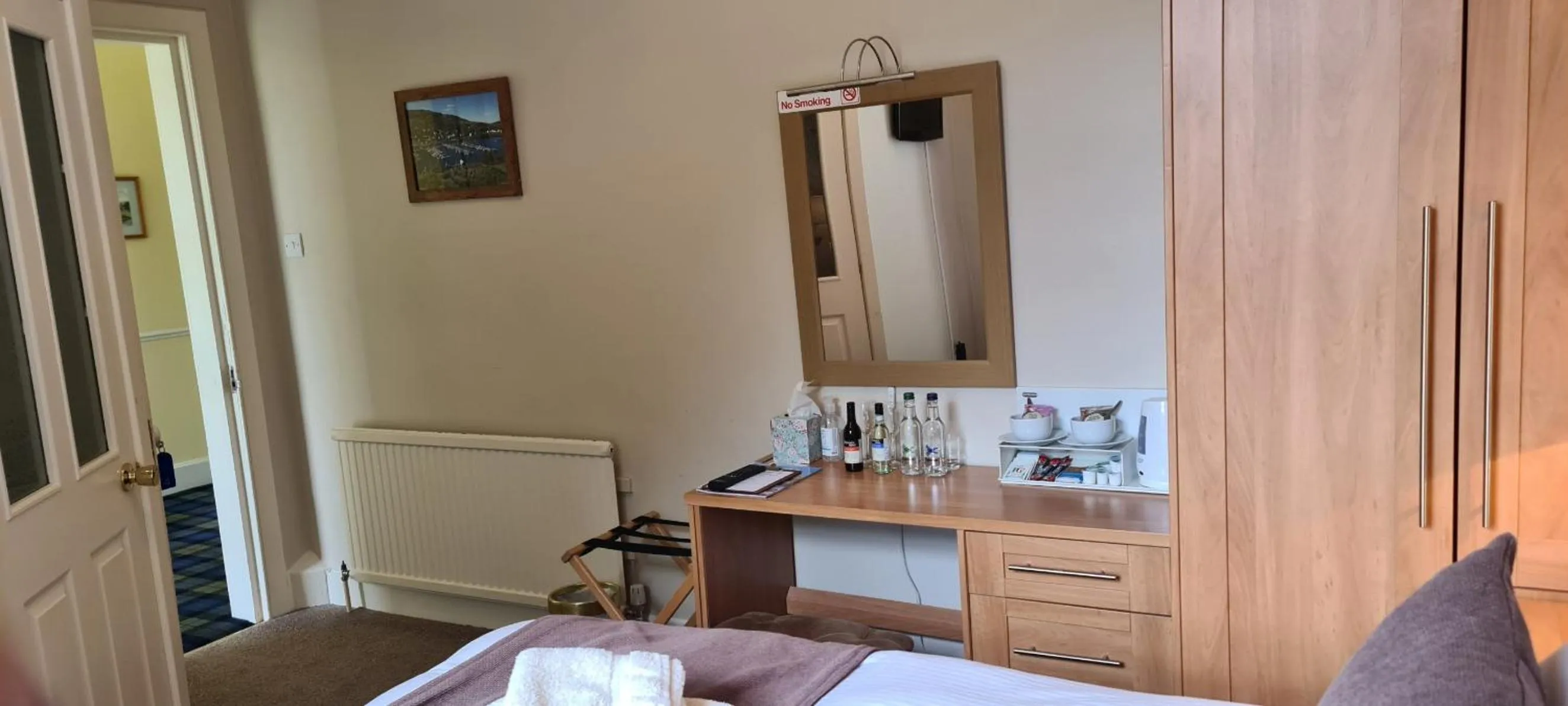 Bed in CREAG DHUBH COUNTRY HOUSE