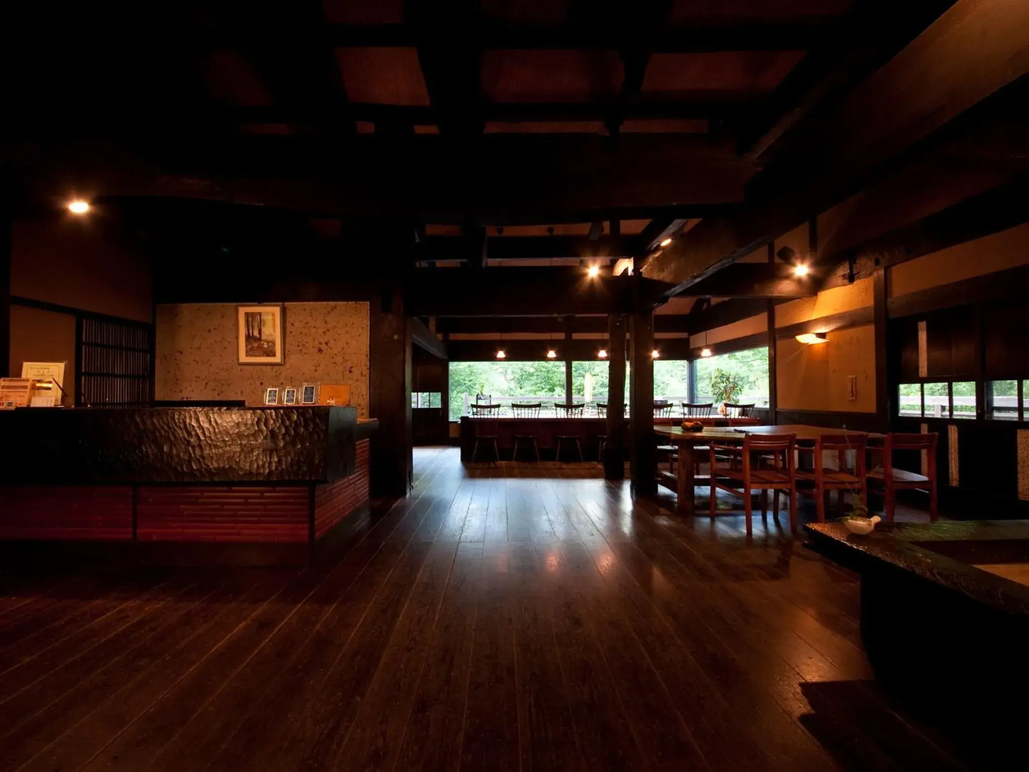 Lobby or reception in Yufuin Gettouan Lobby or reception in Yufuin Gettouan