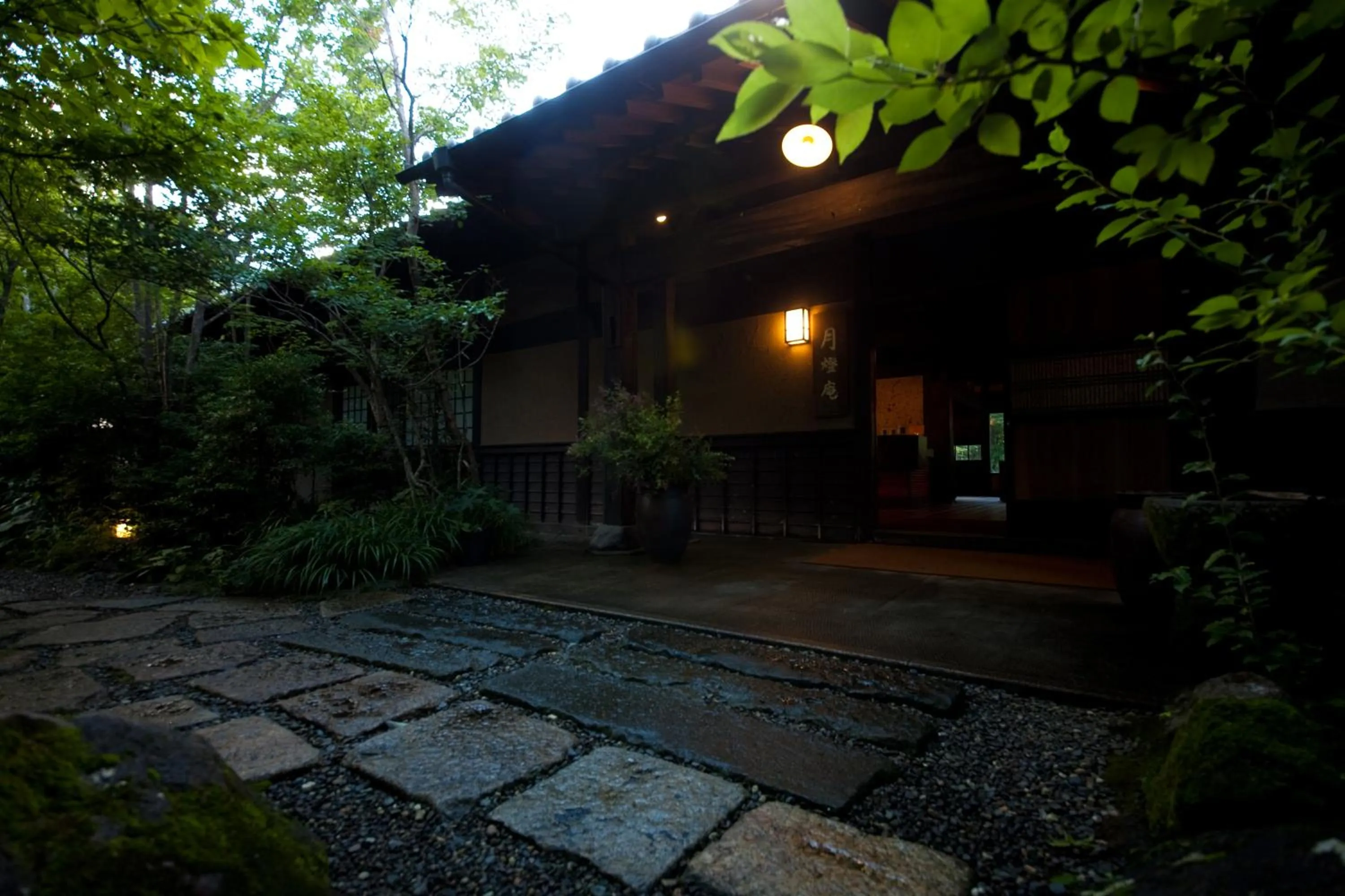 Facade/entrance in Yufuin Gettouan