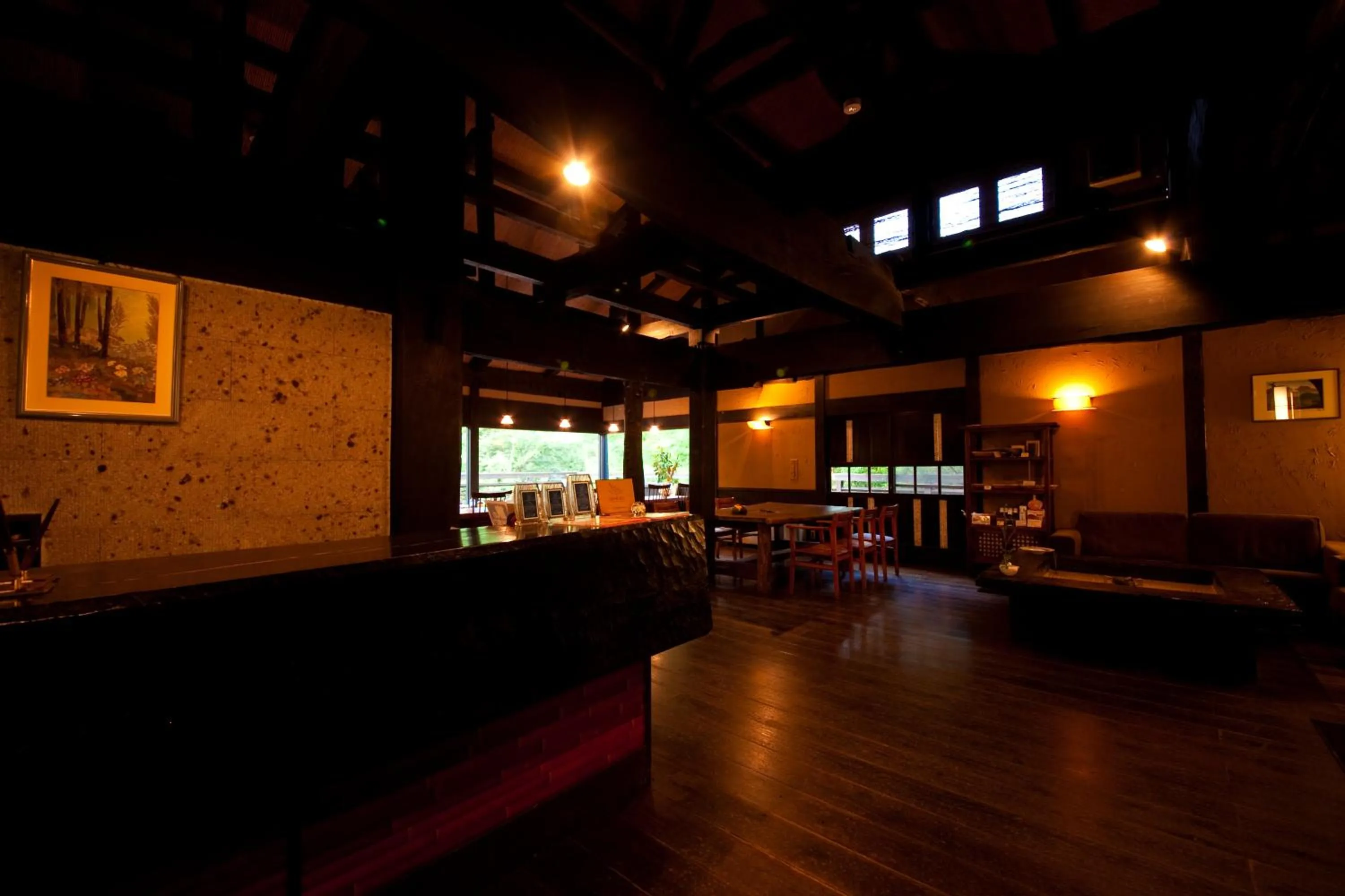 Lobby or reception in Yufuin Gettouan