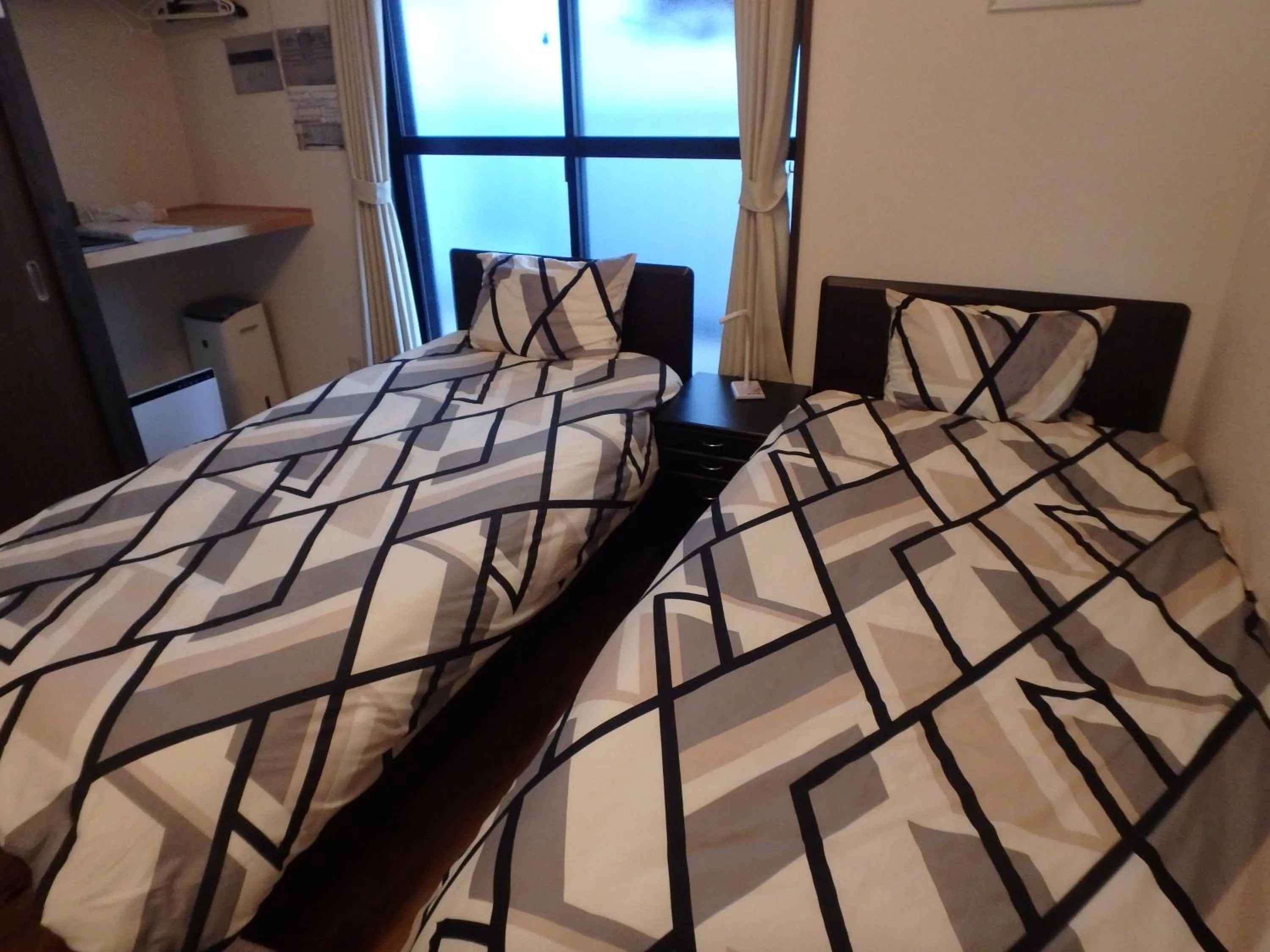 Bed in Kyo No Yado Nishioji inn