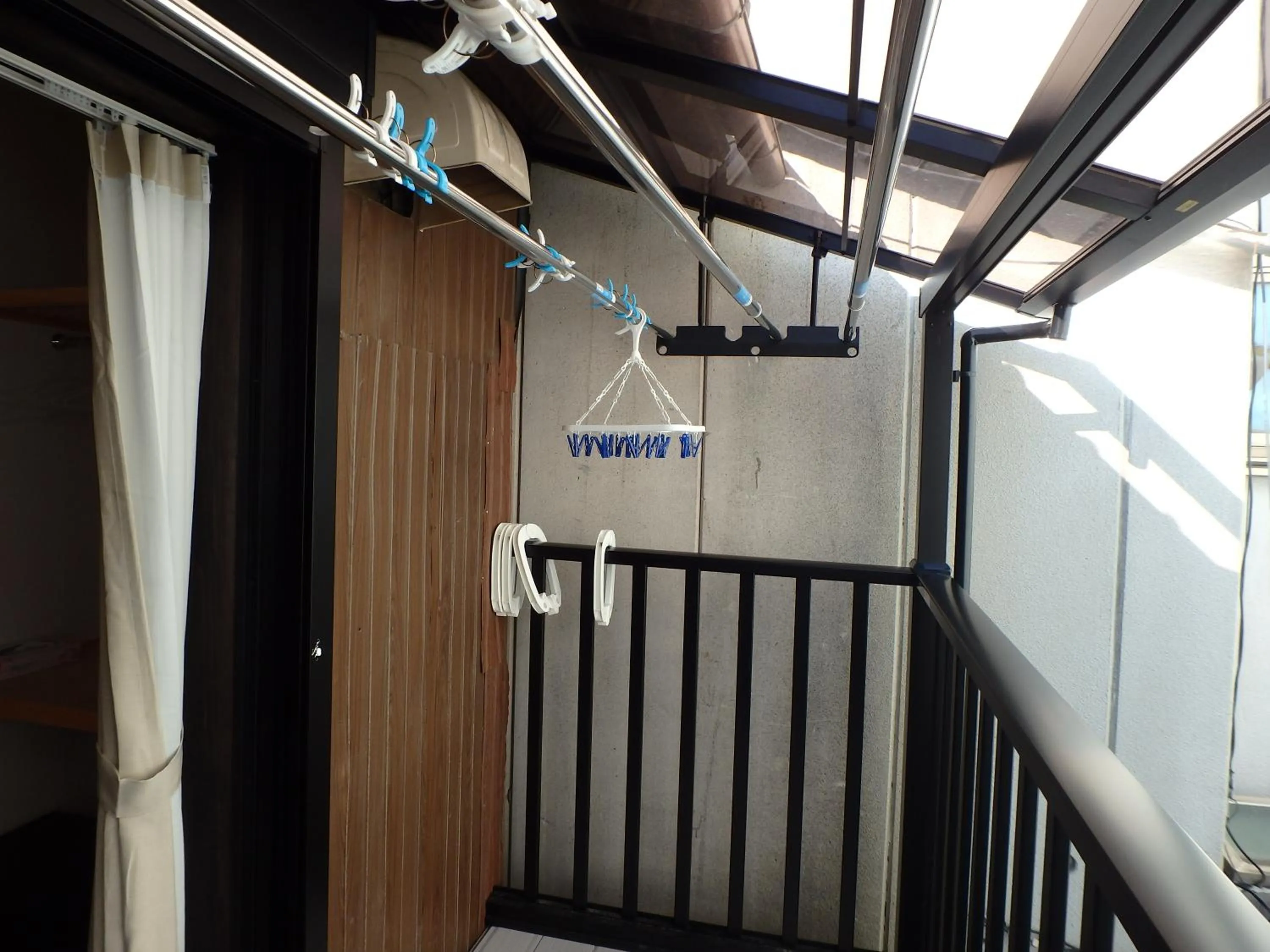 Balcony/Terrace in Kyo No Yado Nishioji inn