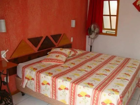 Bed in Pousada do Coqueiro