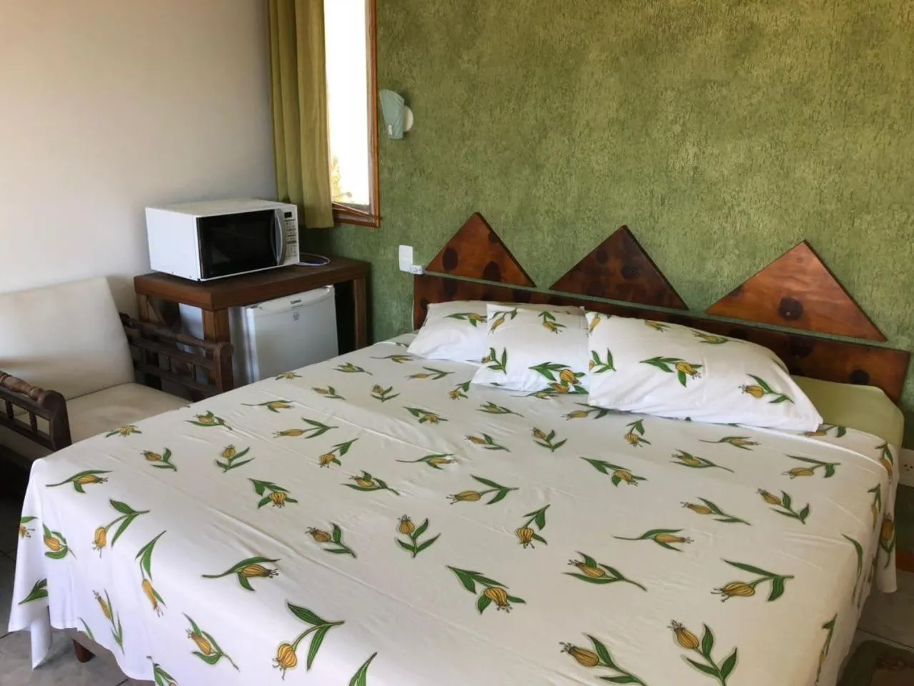 Bed in Pousada do Coqueiro