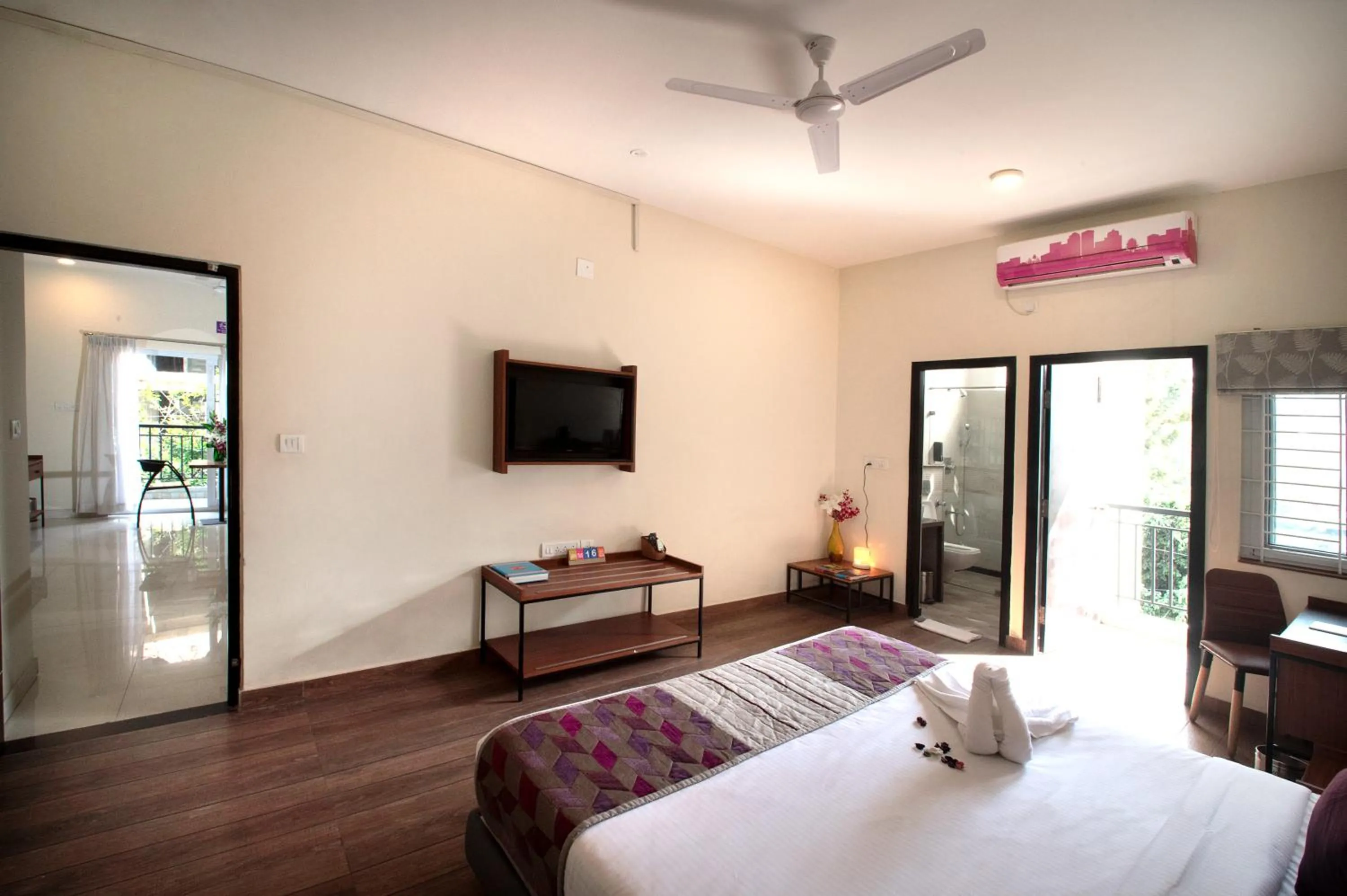 Bed in Purple Cloud Urban