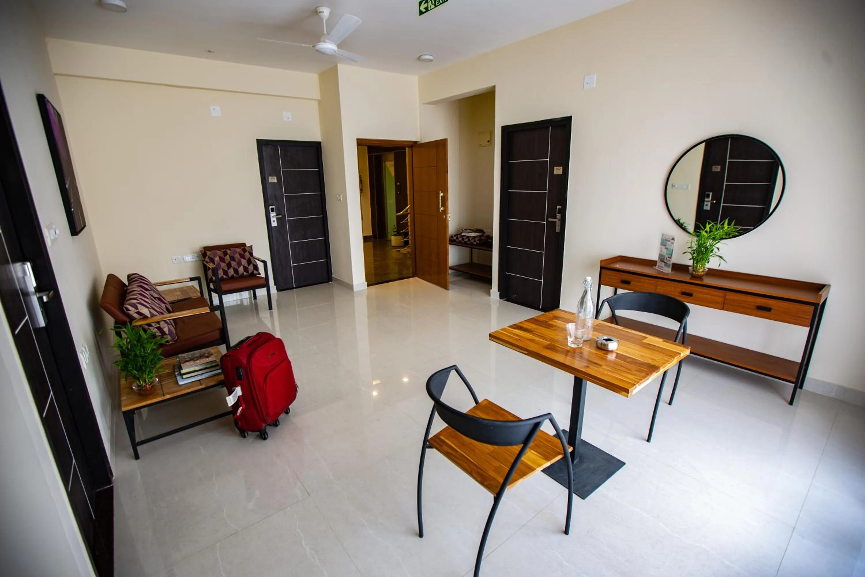Living room in Purple Cloud Urban