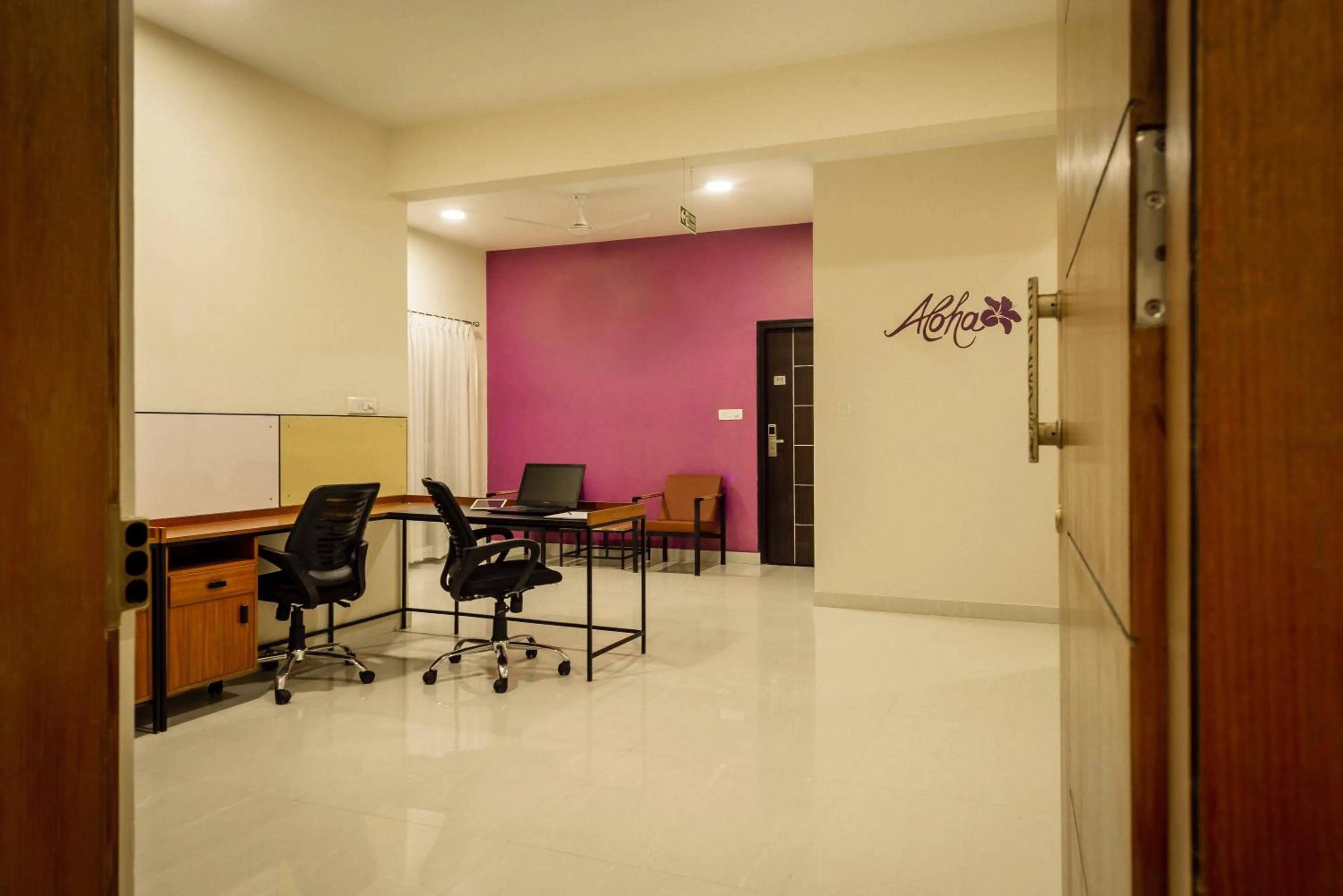 Seating area in Purple Cloud Urban