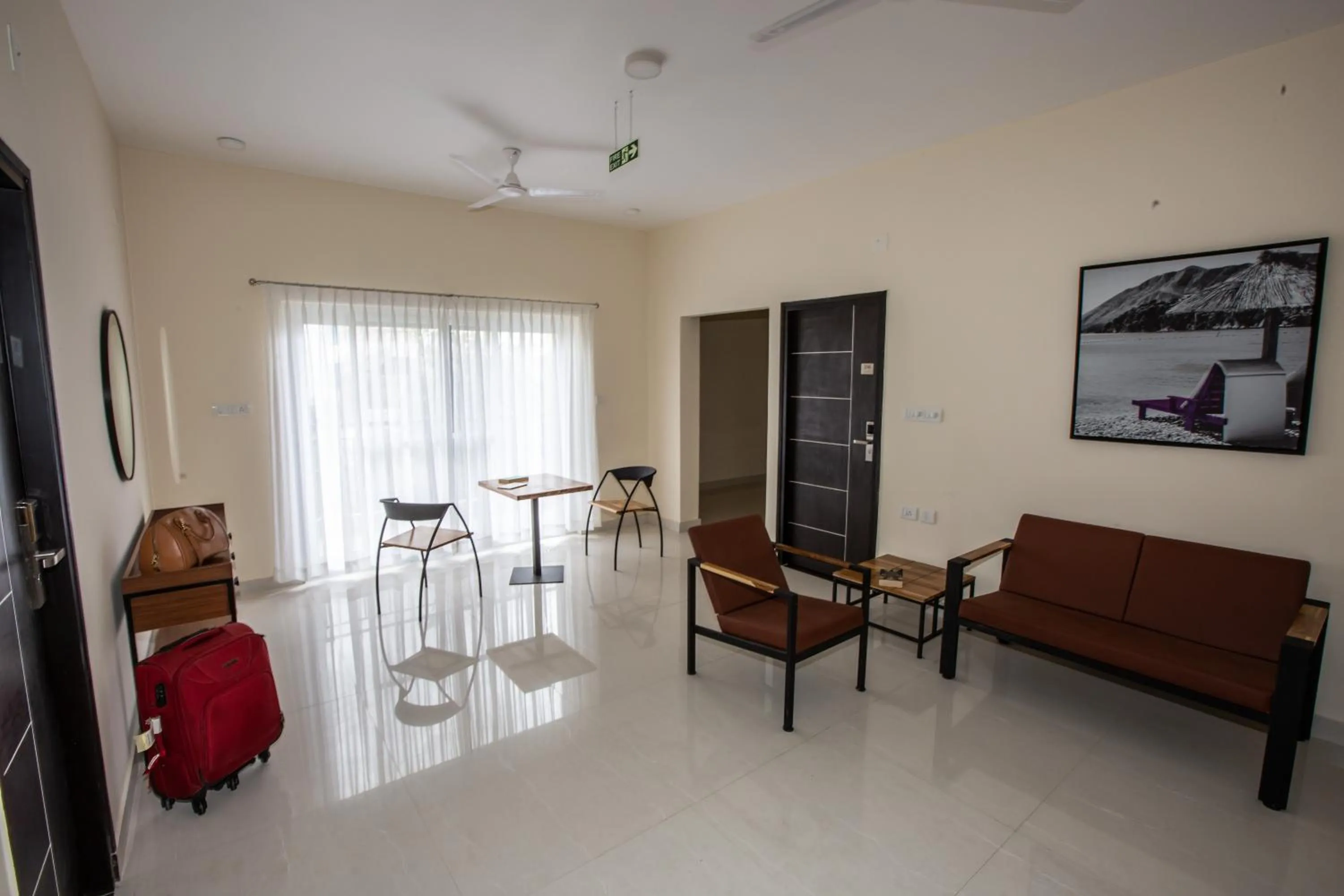 Seating area in Purple Cloud Urban