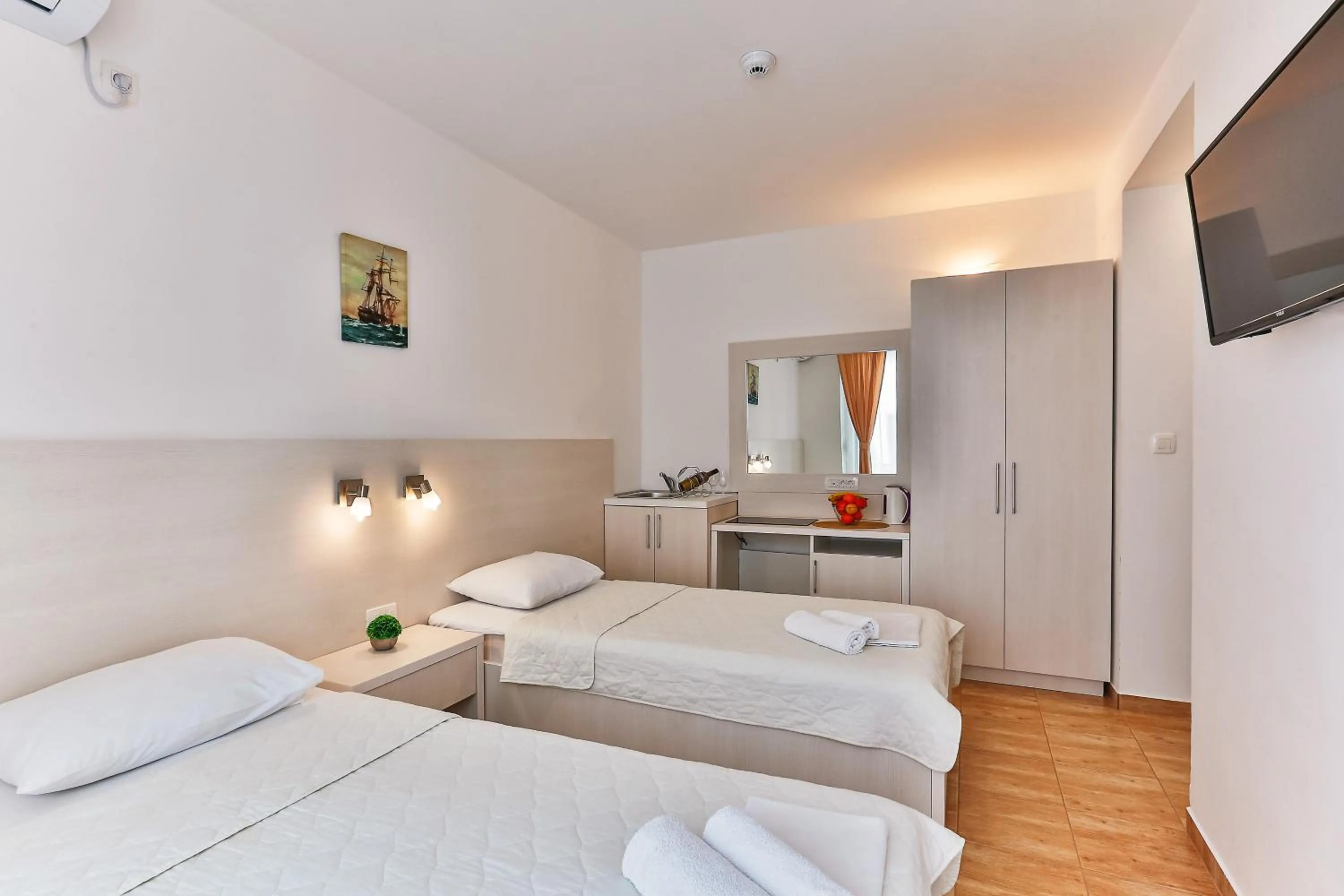 Bed in Villa Skyprime