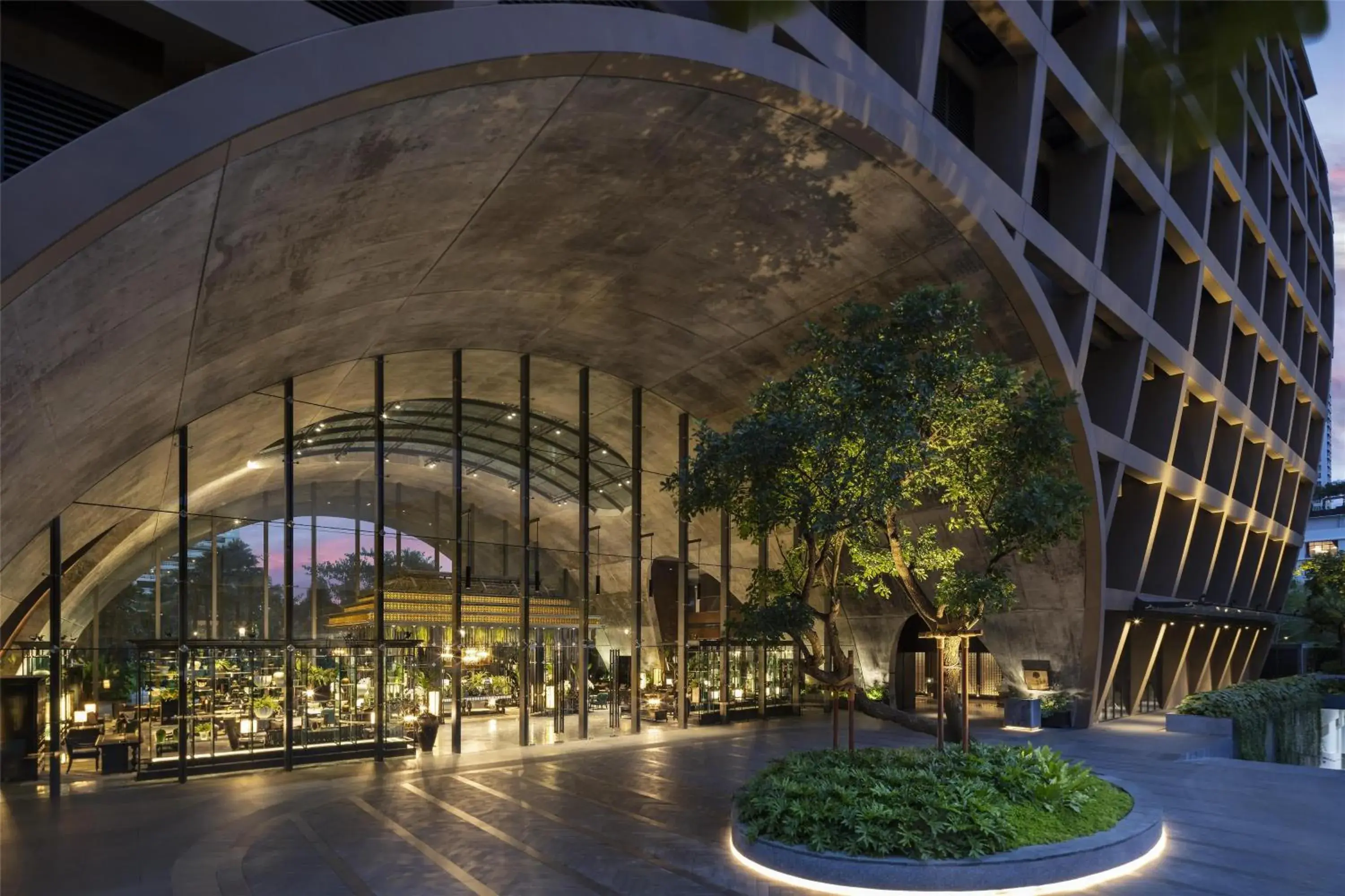 Property building in Sindhorn Kempinski Hotel Bangkok Property building in Sindhorn Kempinski Hotel Bangkok