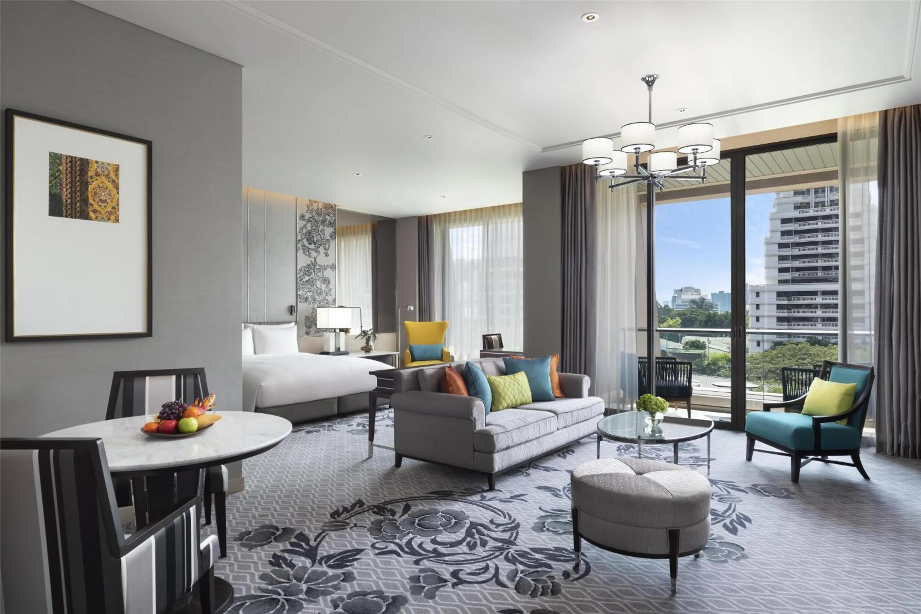 Bedroom in Sindhorn Kempinski Hotel Bangkok