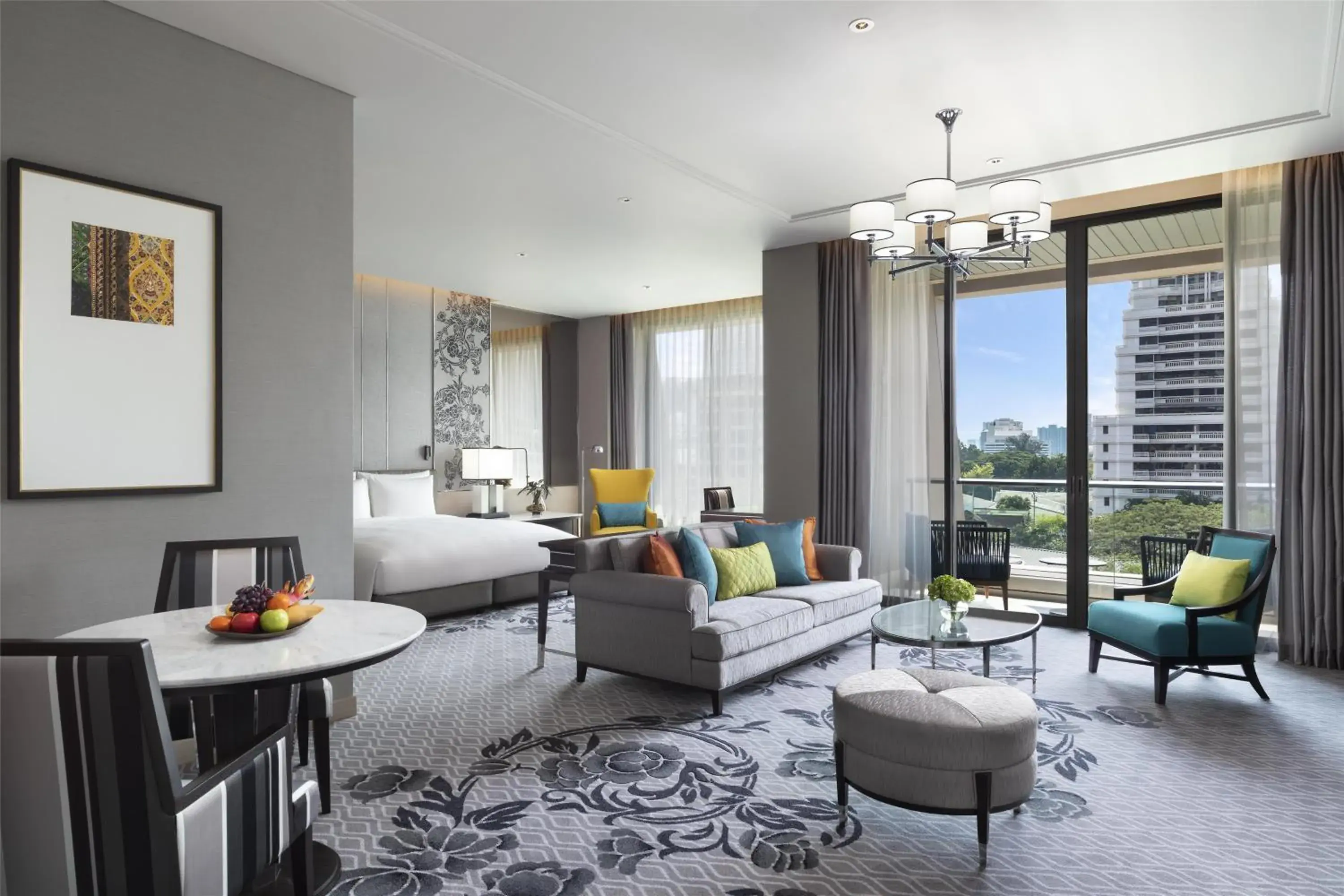 Bedroom in Sindhorn Kempinski Hotel Bangkok Bedroom in Sindhorn Kempinski Hotel Bangkok