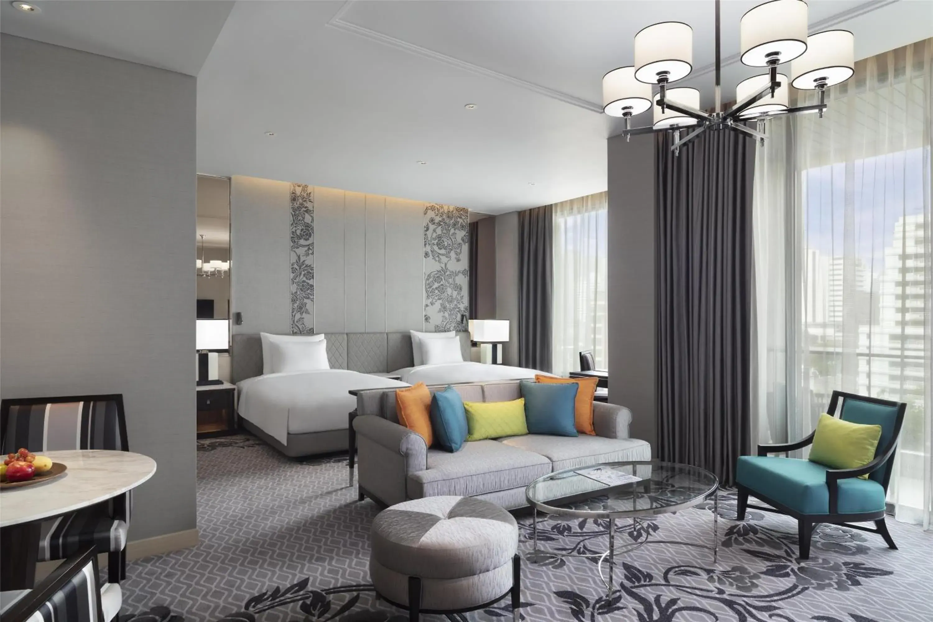 Bedroom in Sindhorn Kempinski Hotel Bangkok Bedroom in Sindhorn Kempinski Hotel Bangkok