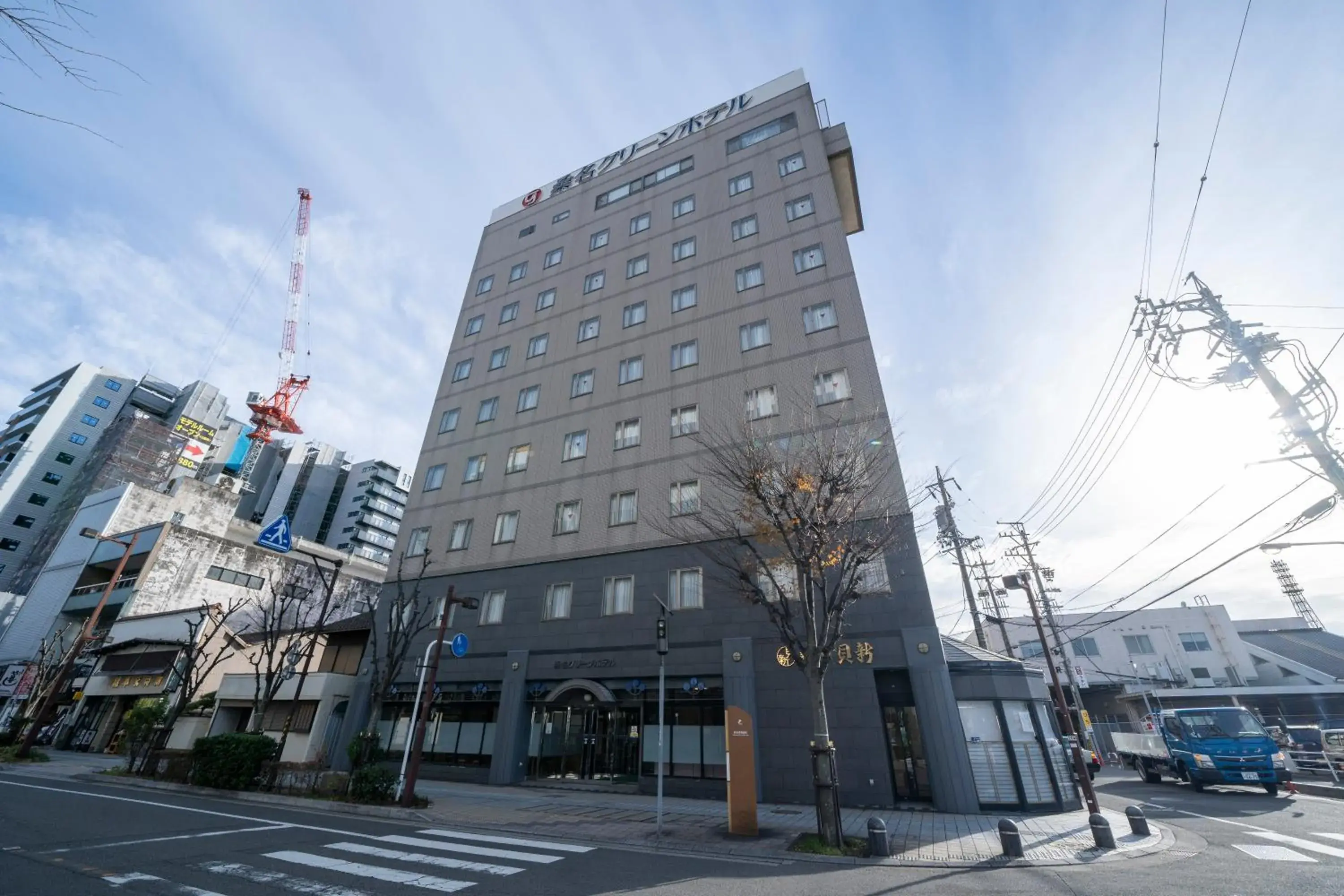 Property building in Kuwana Green Hotel Property building in Kuwana Green Hotel