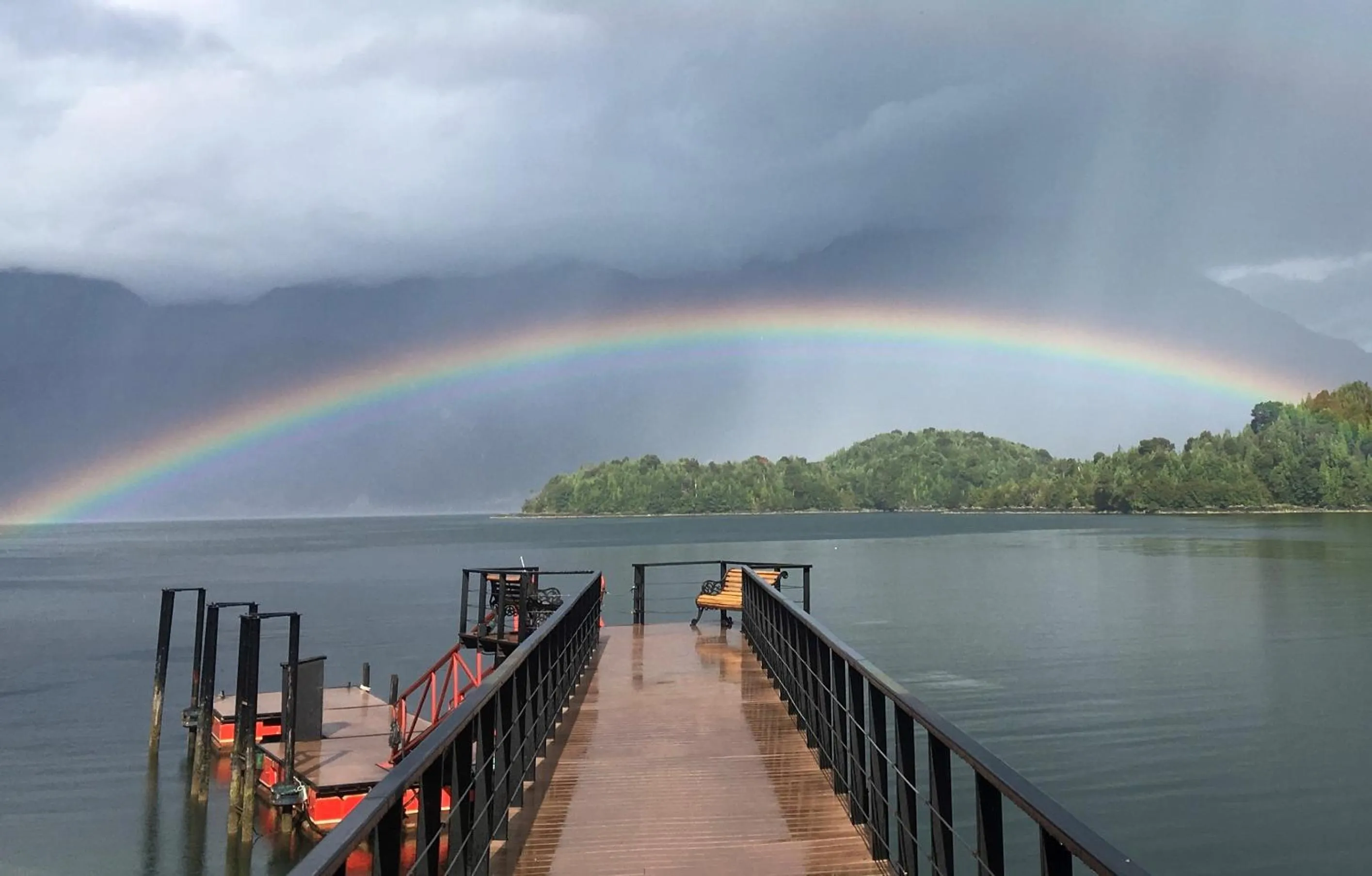 Natural landscape in Puyuhuapi Lodge & Spa