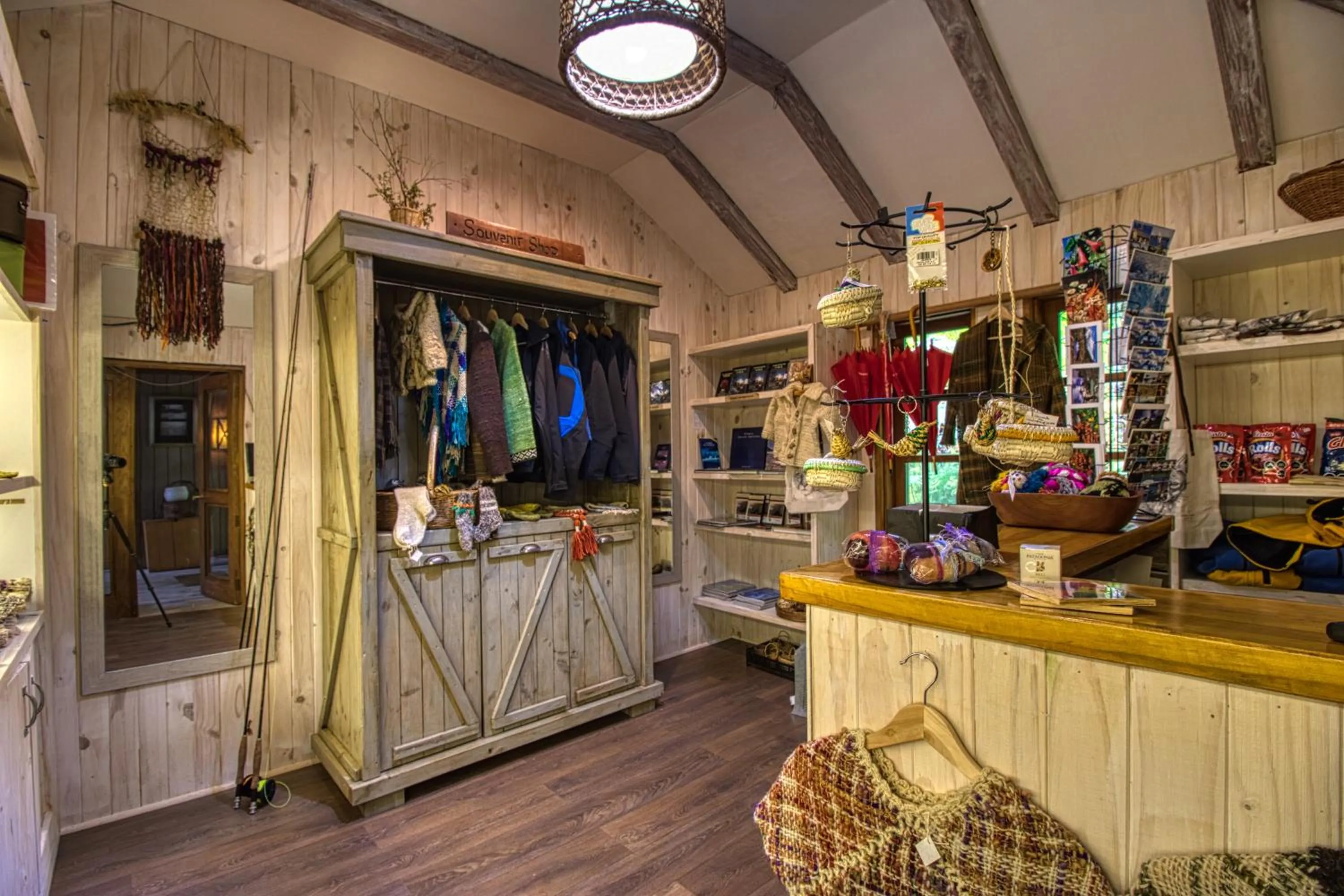 On-site shops in Puyuhuapi Lodge & Spa