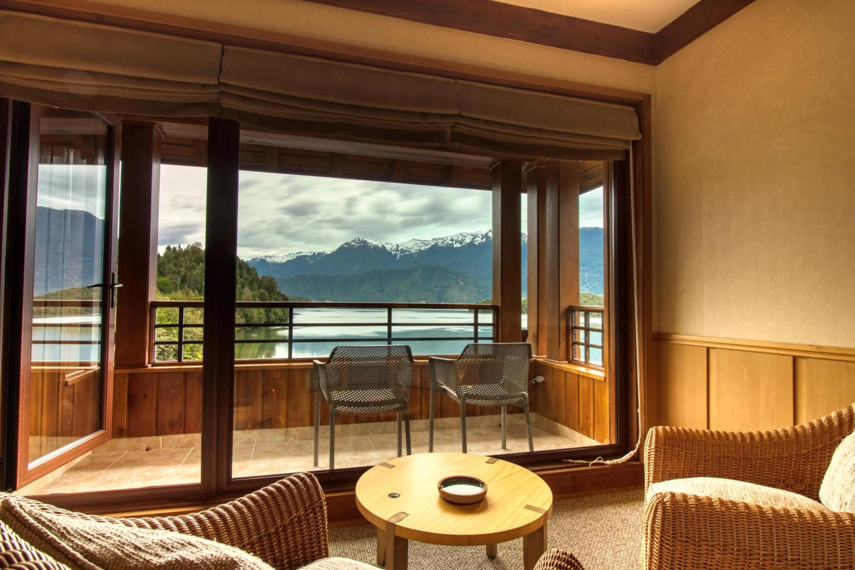 Balcony/Terrace in Puyuhuapi Lodge & Spa