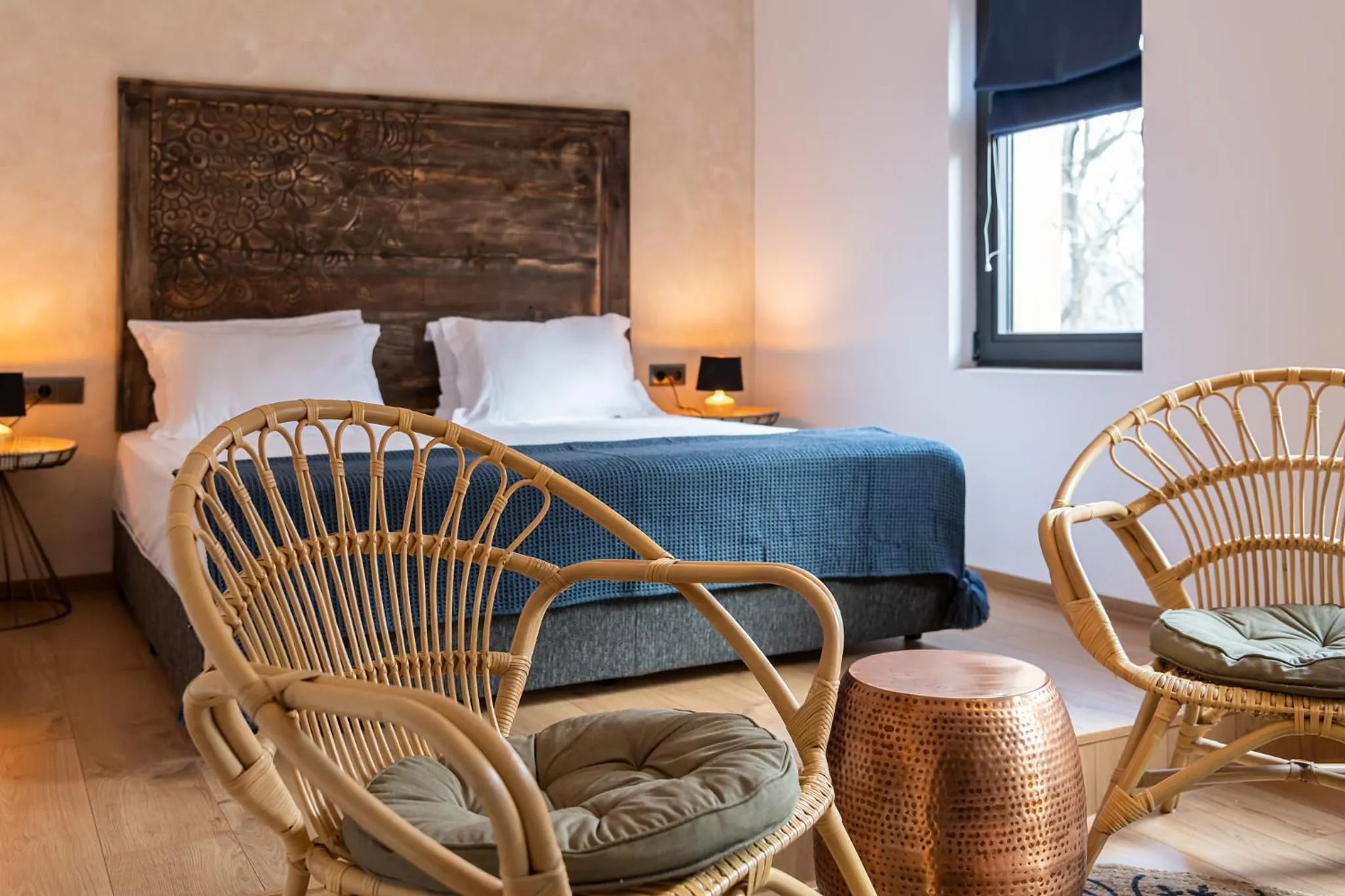 Bed in Utopia Forest