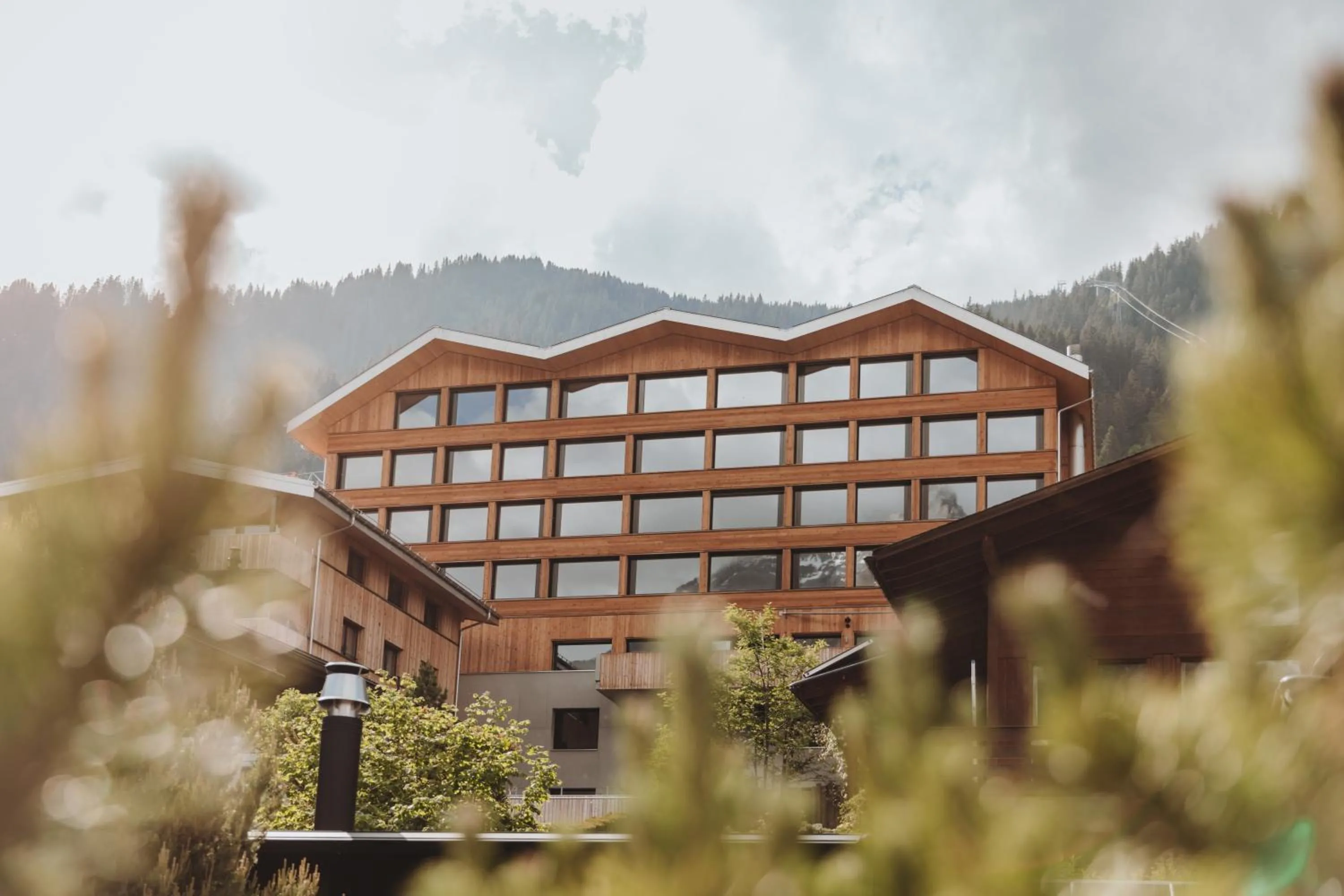 Property building in Revier Mountain Lodge Adelboden
