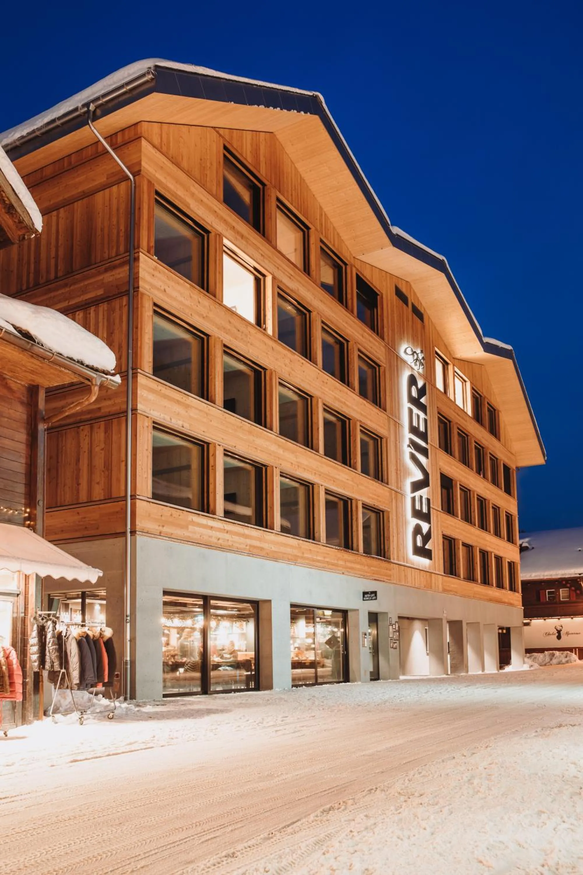 Property building in Revier Mountain Lodge Adelboden