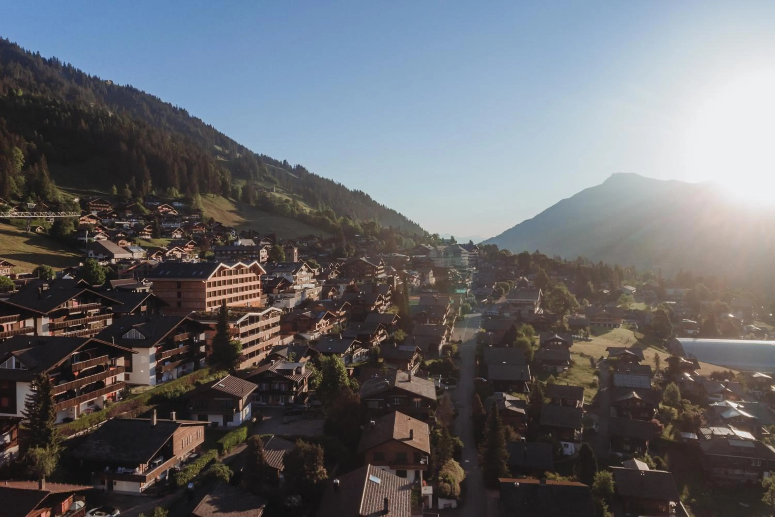 Property building in Revier Mountain Lodge Adelboden