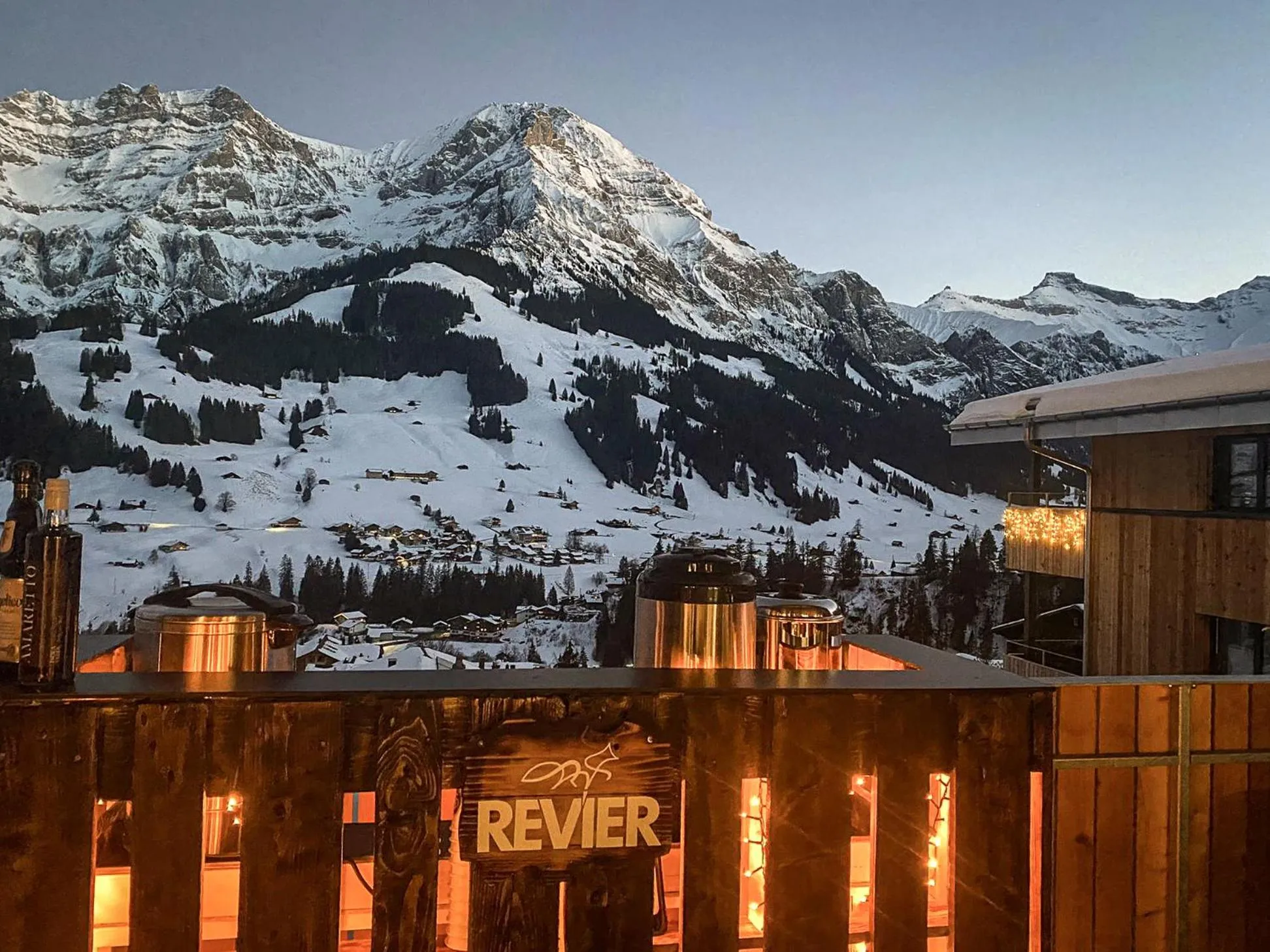 Winter in Revier Mountain Lodge Adelboden