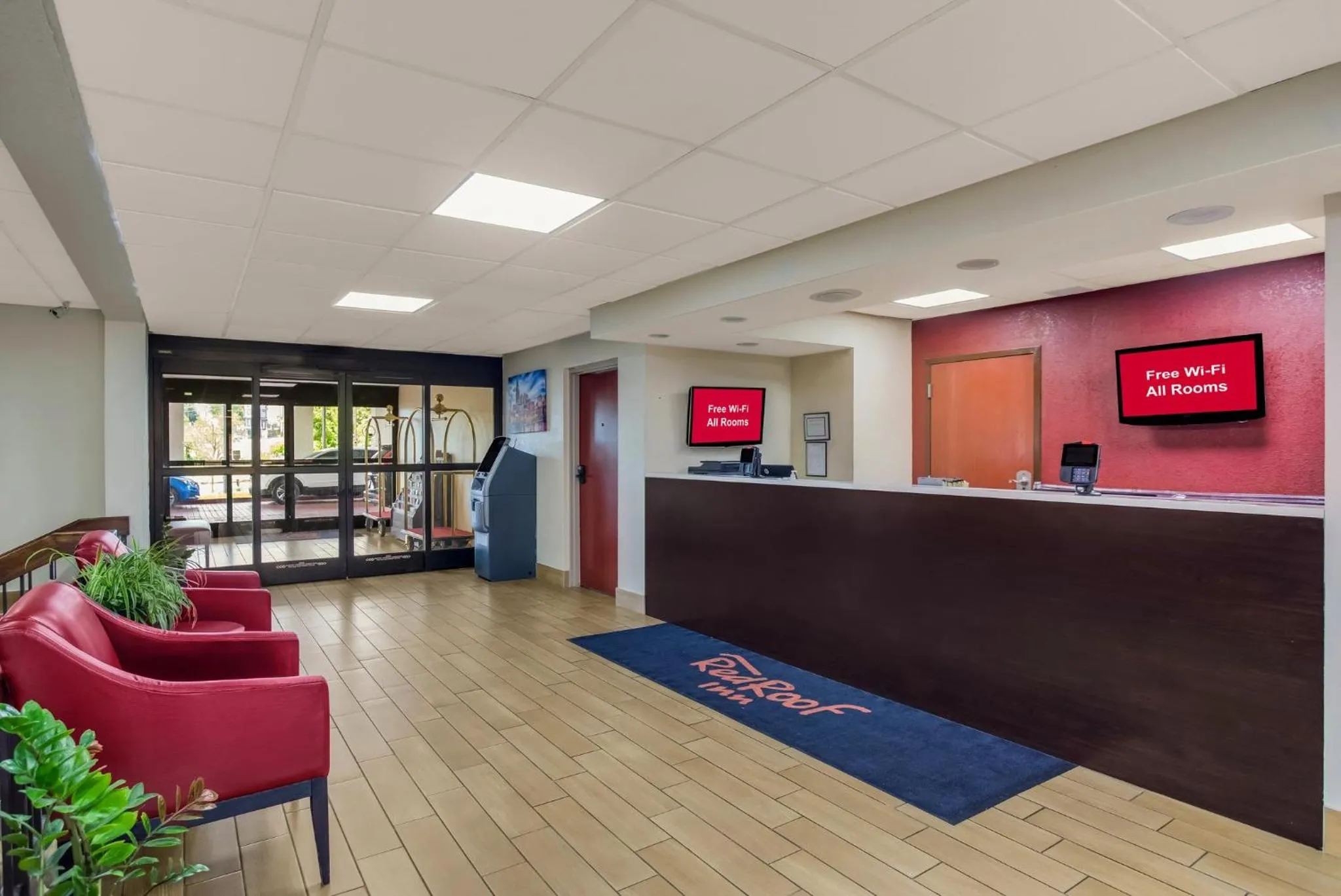 Lobby or reception in Red Roof Inn Nashville - Music City