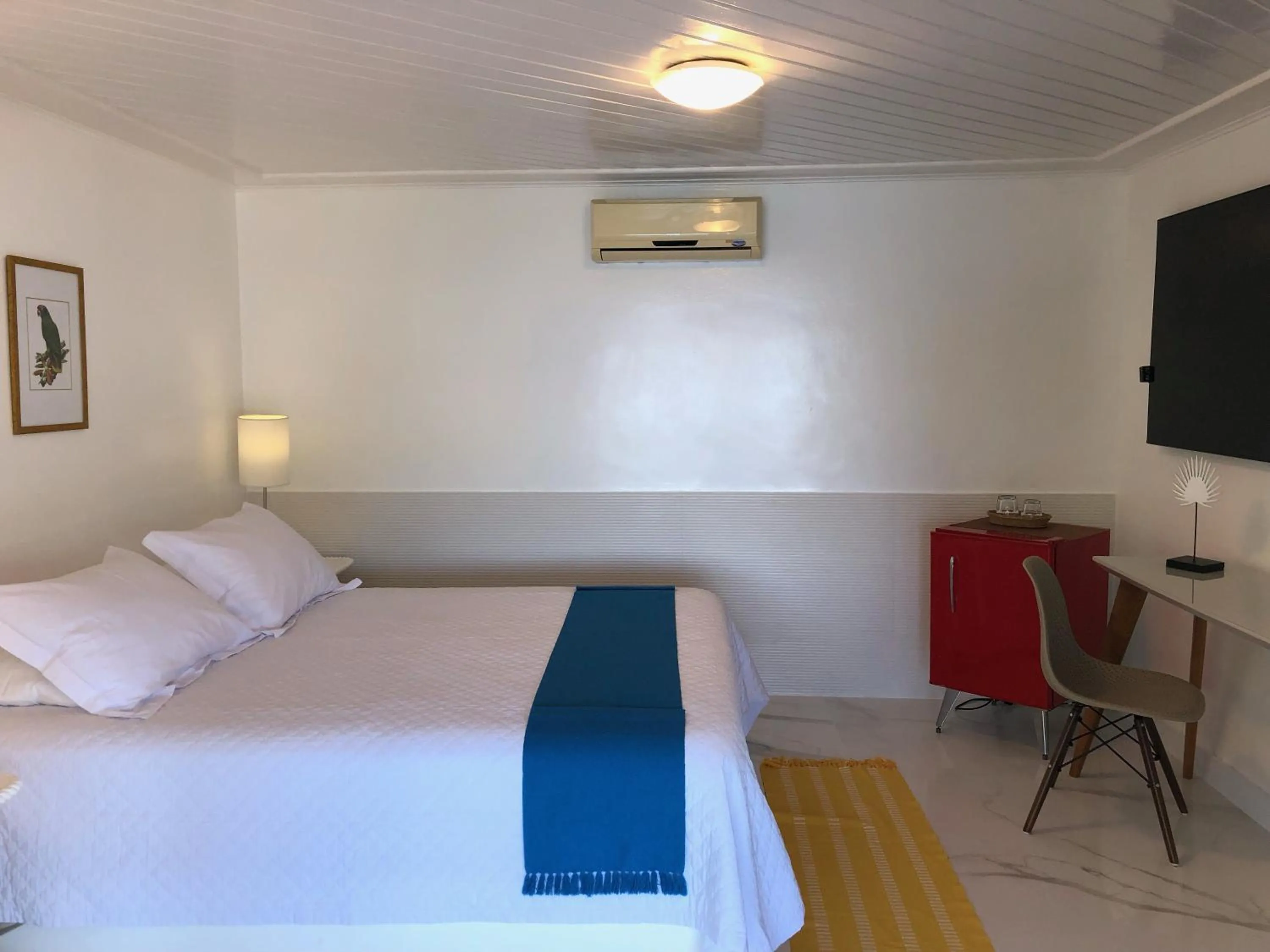 Bed in Pousada Mestre Augusto