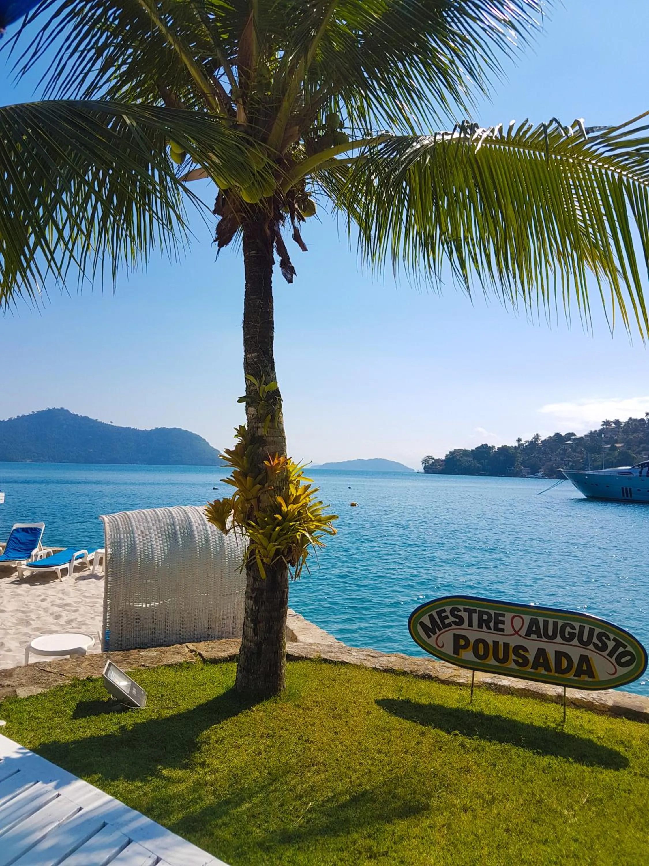 Sea view in Pousada Mestre Augusto