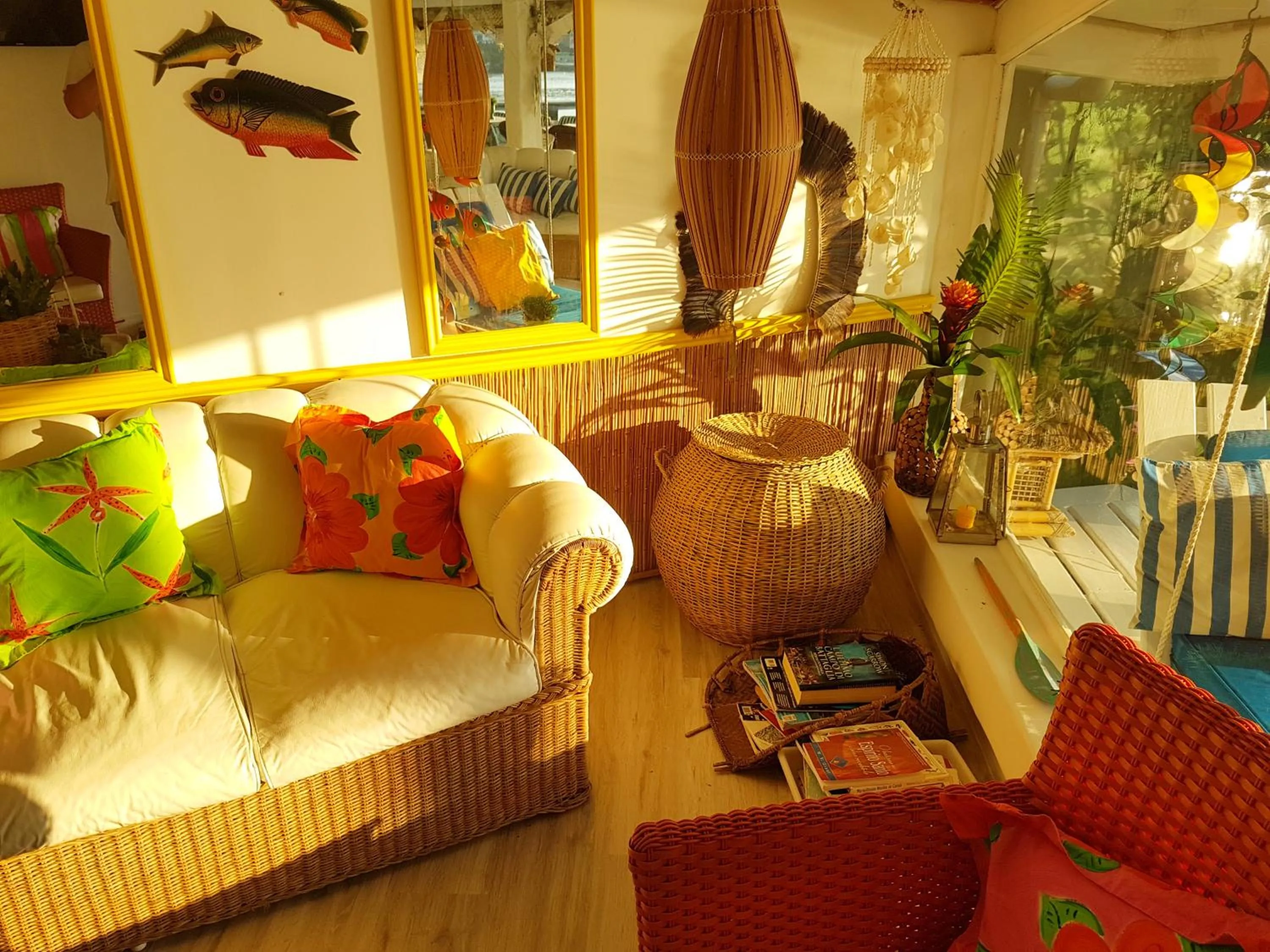 Living room in Pousada Mestre Augusto