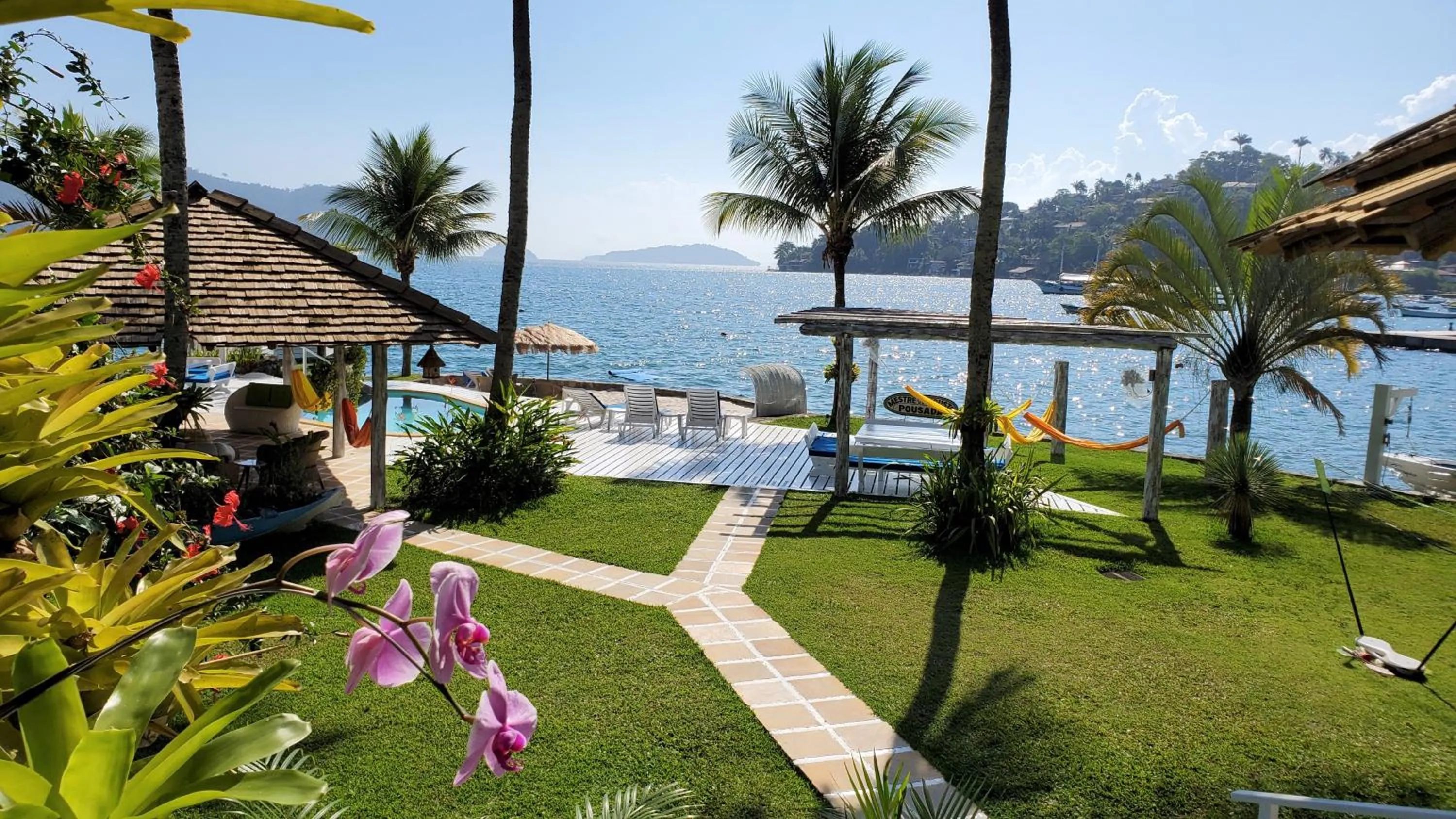 Garden in Pousada Mestre Augusto