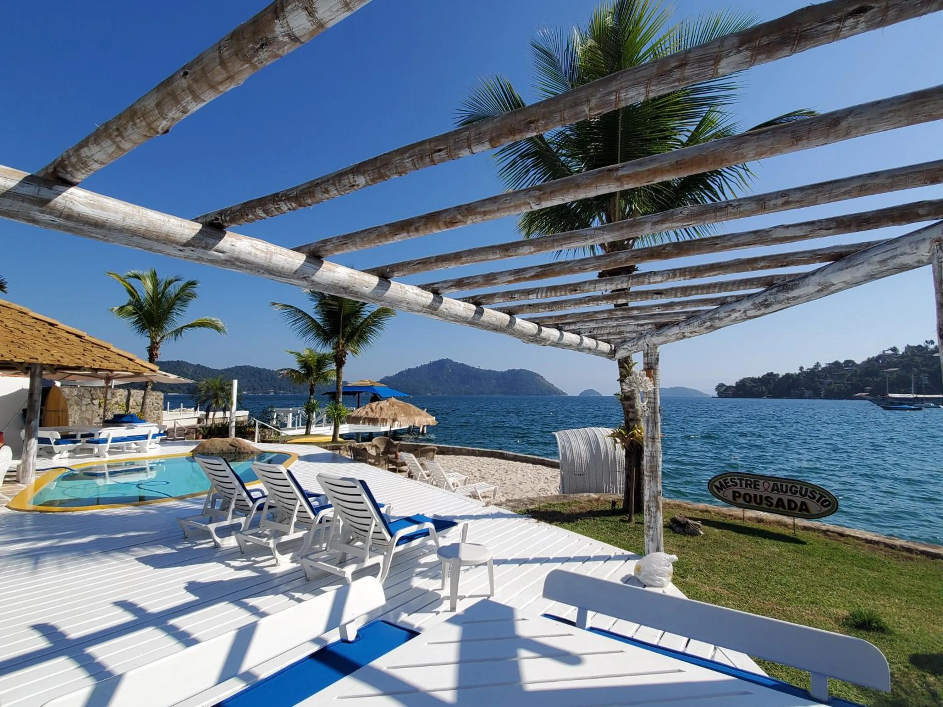 Property building in Pousada Mestre Augusto