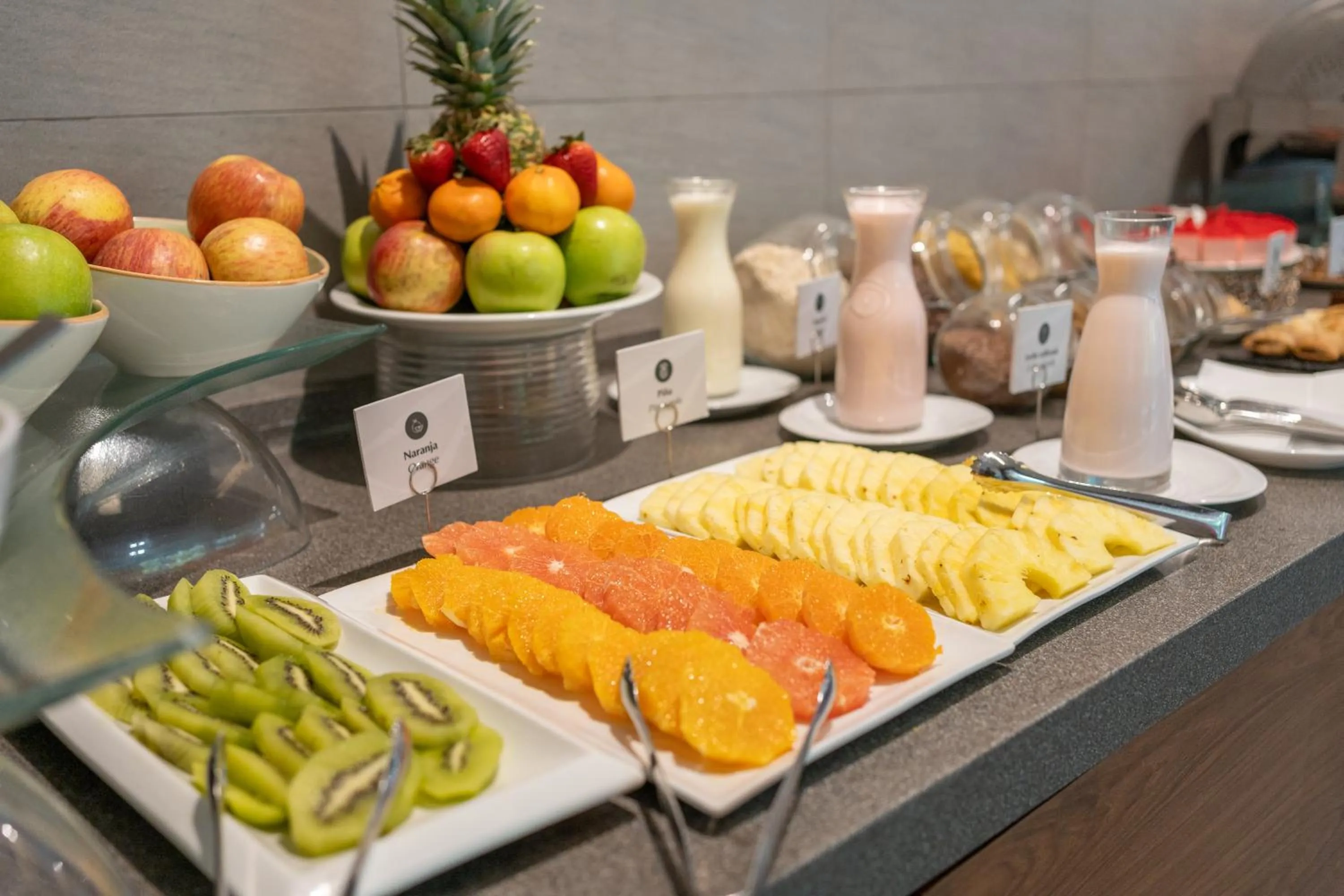 Breakfast in abba Presidente Suites Santiago