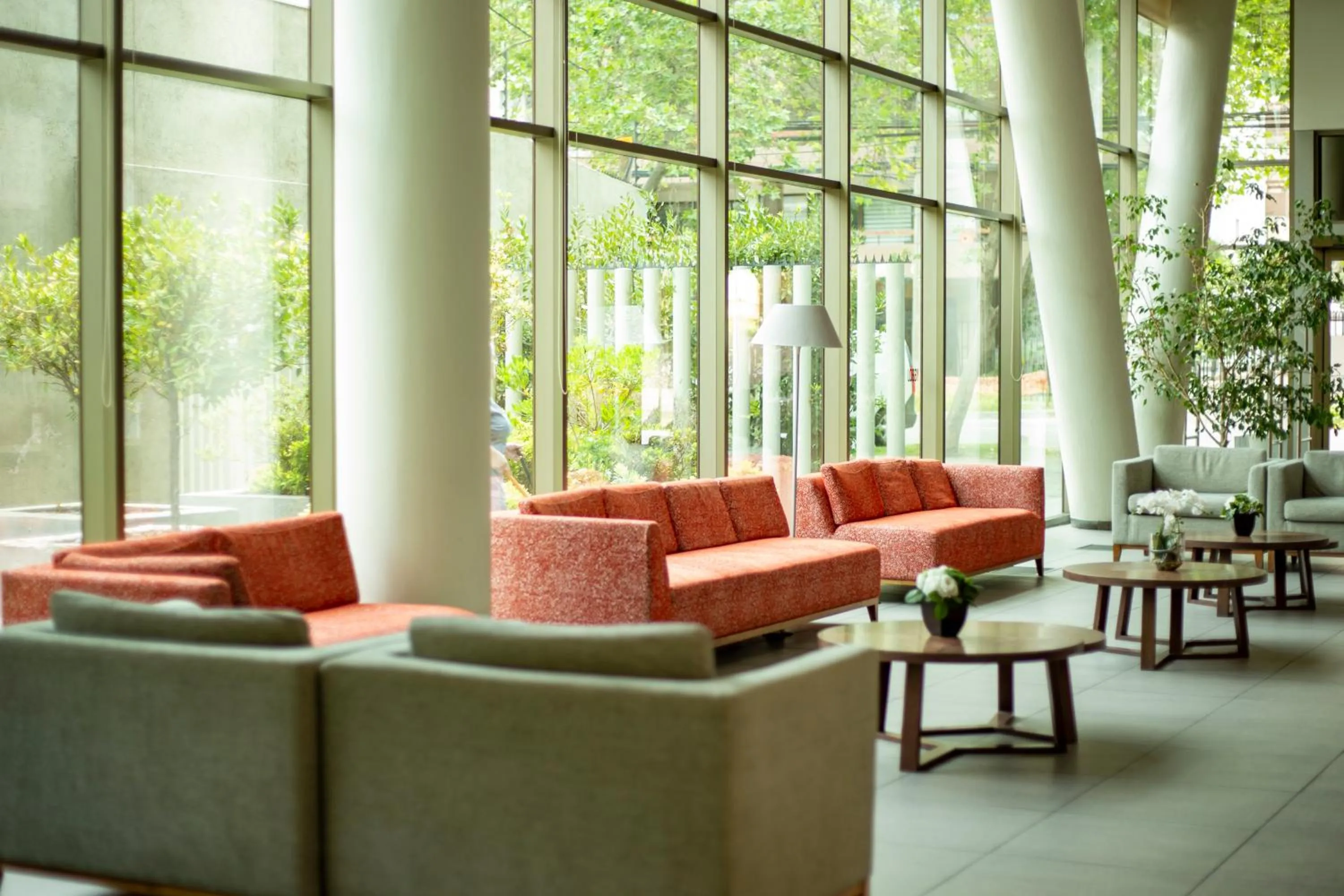 Living room in abba Presidente Suites Santiago