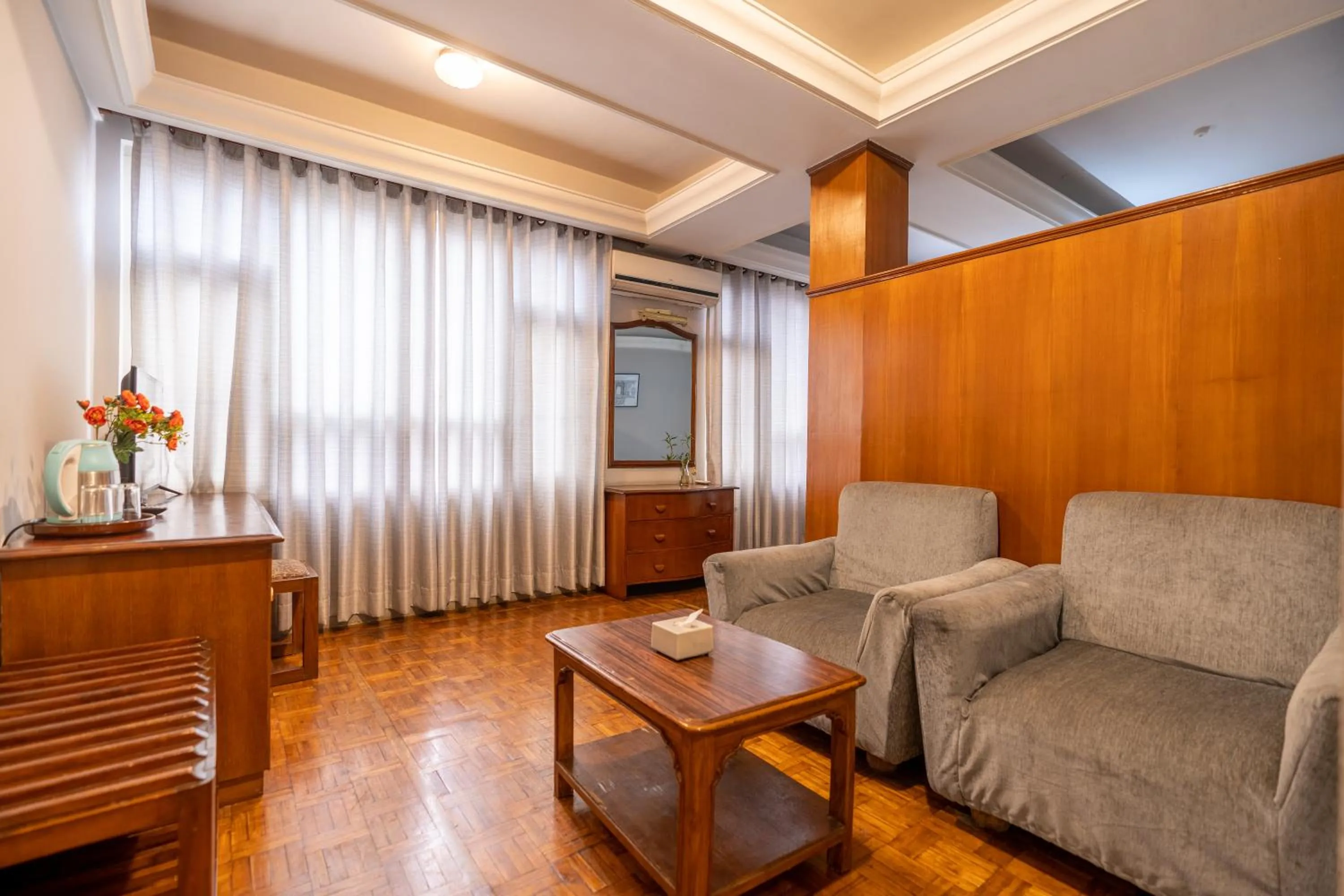 Living room in Mystic Homes Hotel