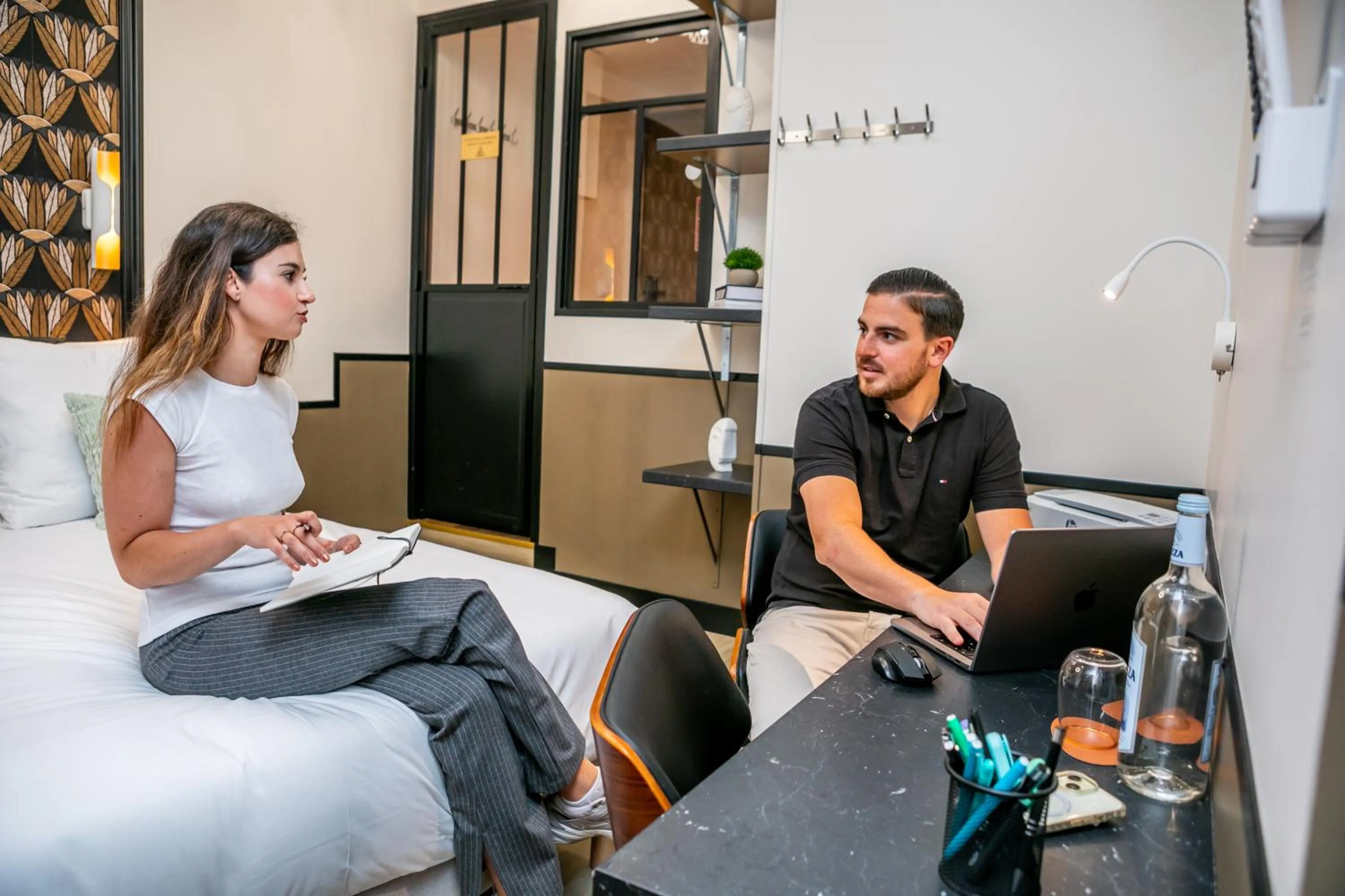 Seating area in WS Haussmann - La Fayette