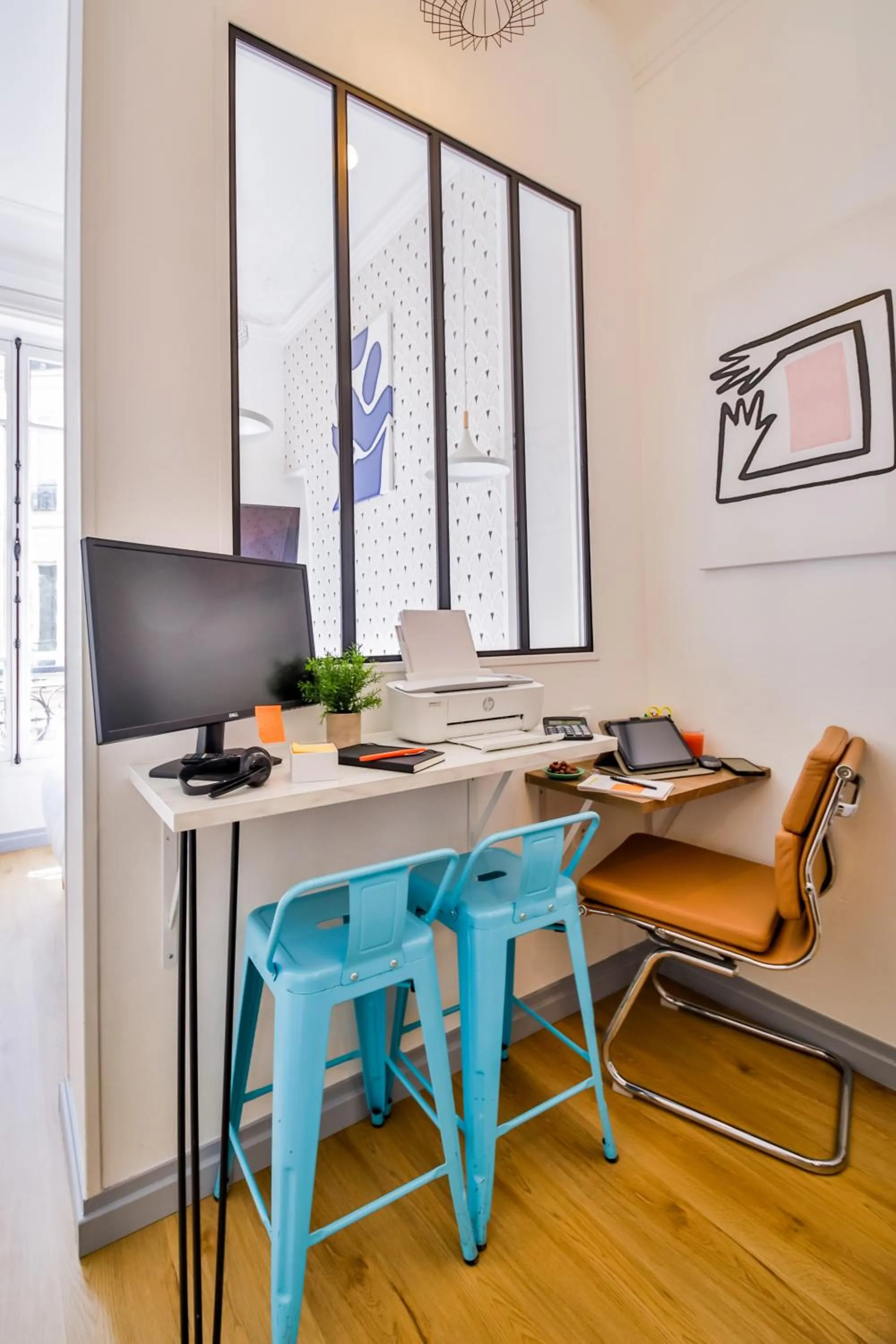 Seating area in WS Haussmann - La Fayette