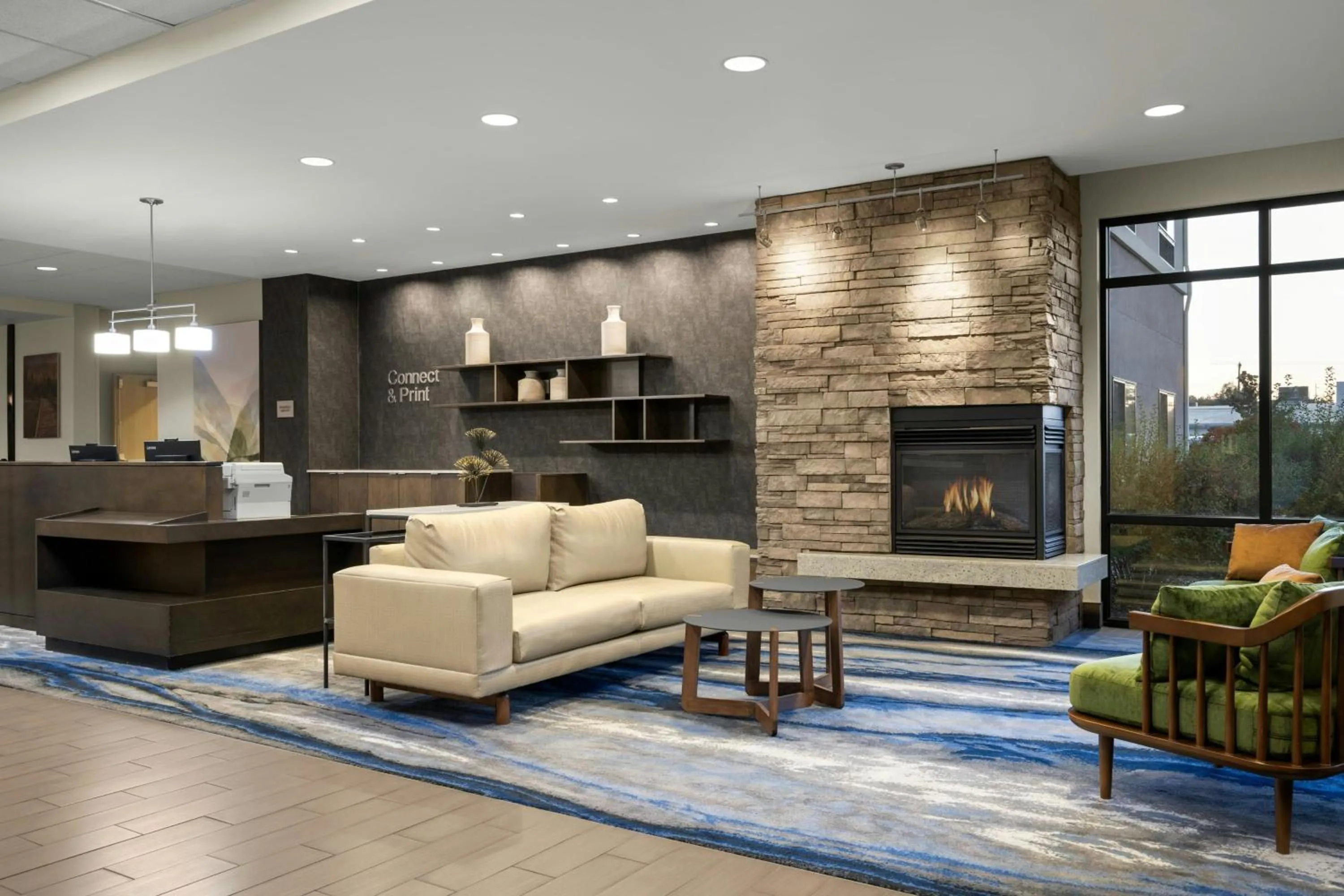 Lobby or reception in Fairfield Inn & Suites by Marriott Moscow