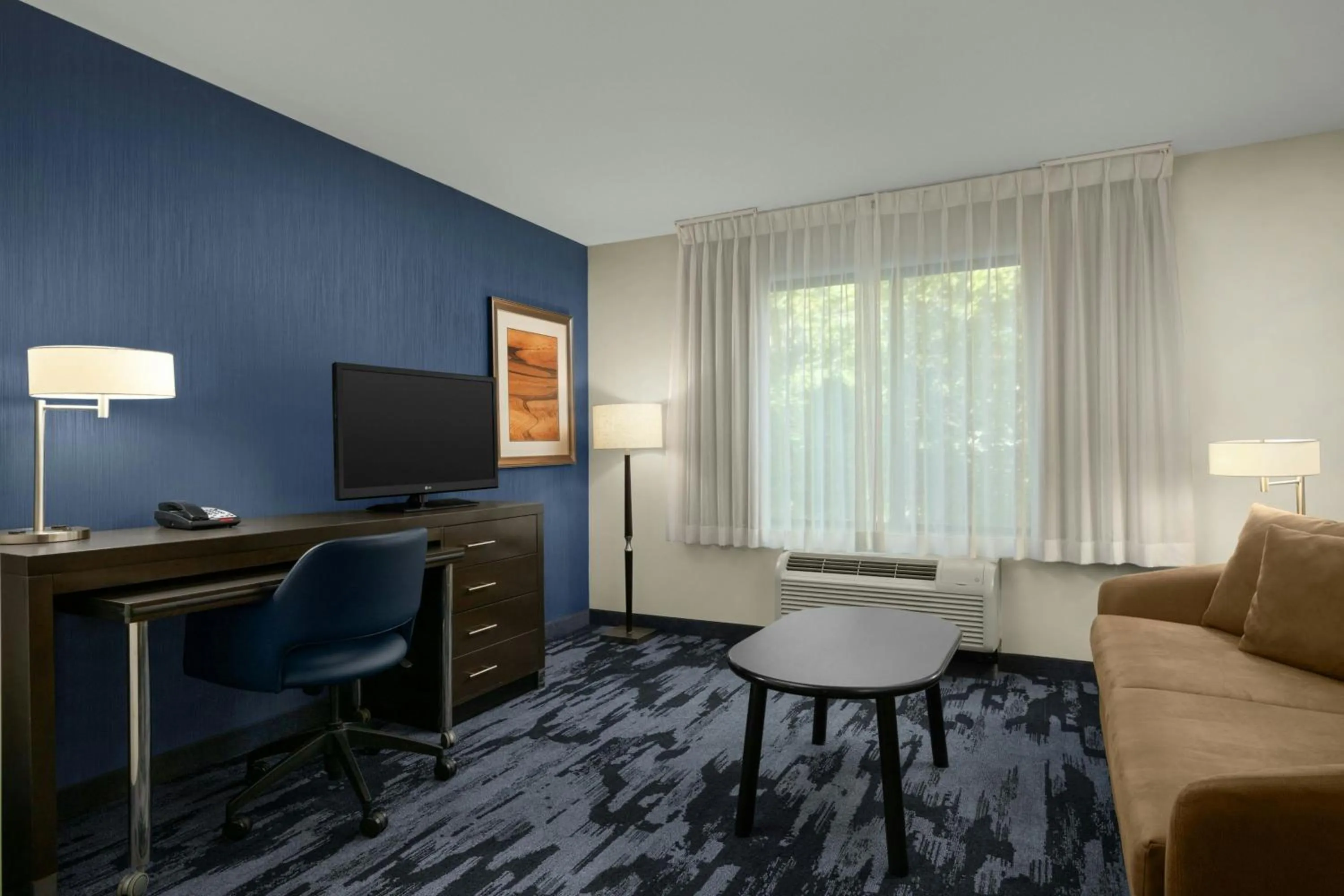 Living room in Fairfield Inn & Suites by Marriott Moscow