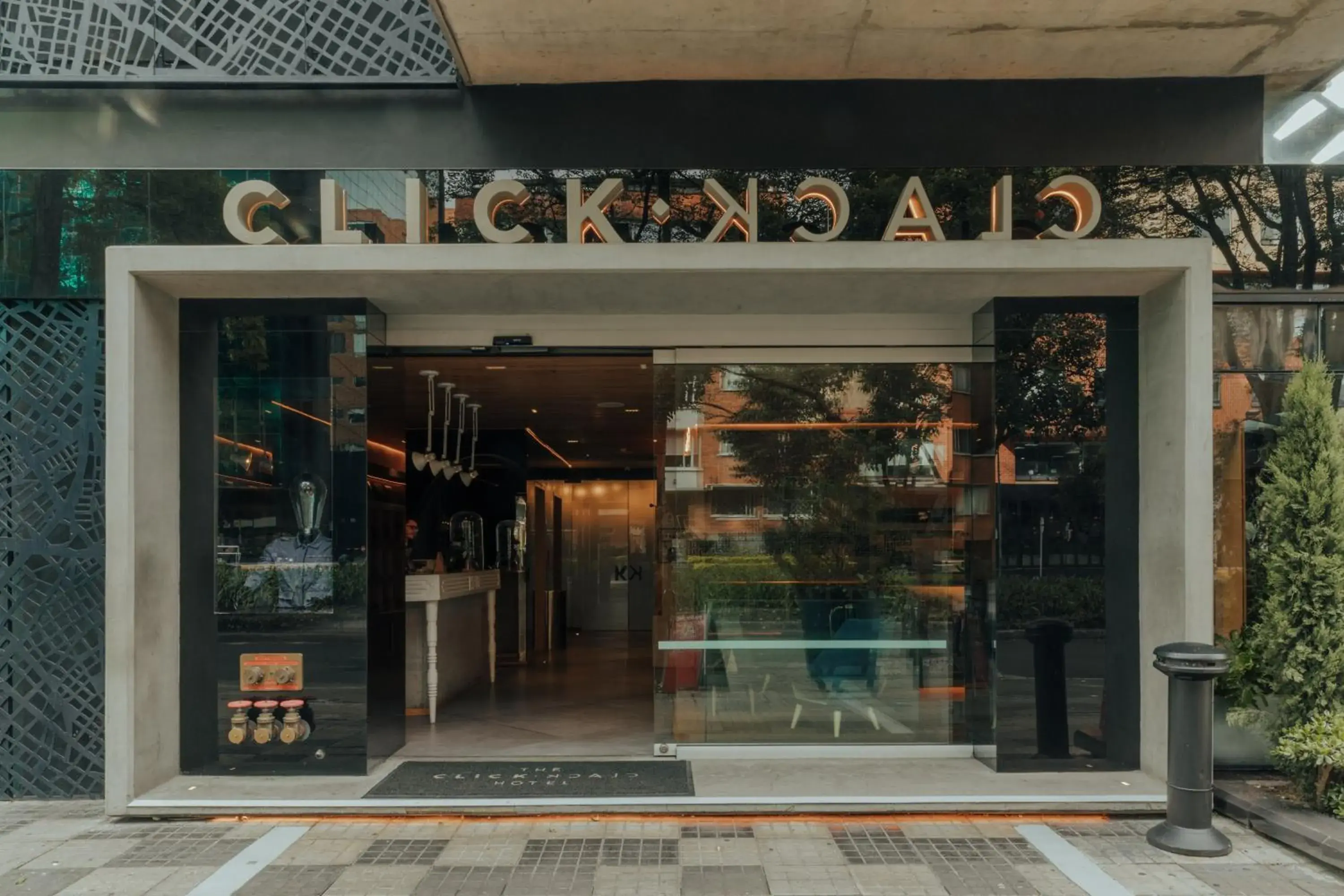 Facade/entrance in The Click Clack Hotel Bogotá Facade/entrance in The Click Clack Hotel Bogotá