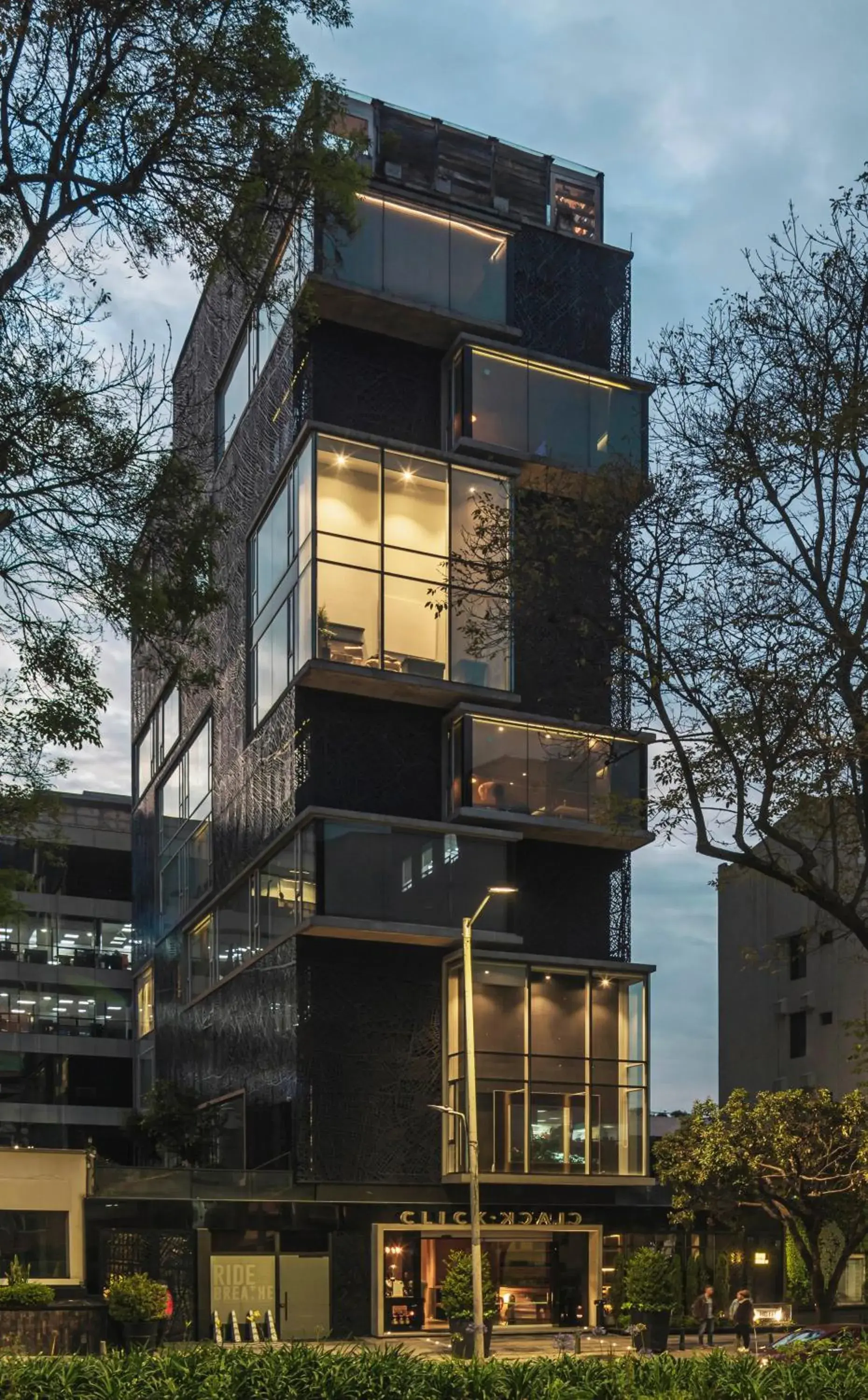 Property building in The Click Clack Hotel Bogotá Property building in The Click Clack Hotel Bogotá