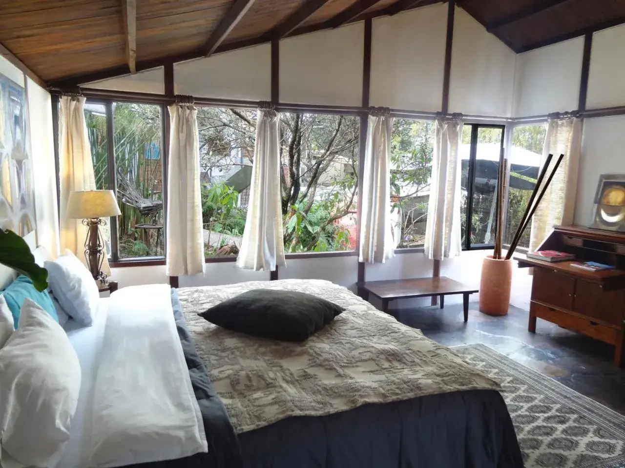 View (from property/room), Bed in La Colina Hotel Cottage View (from property/room), Bed in La Colina Hotel Cottage