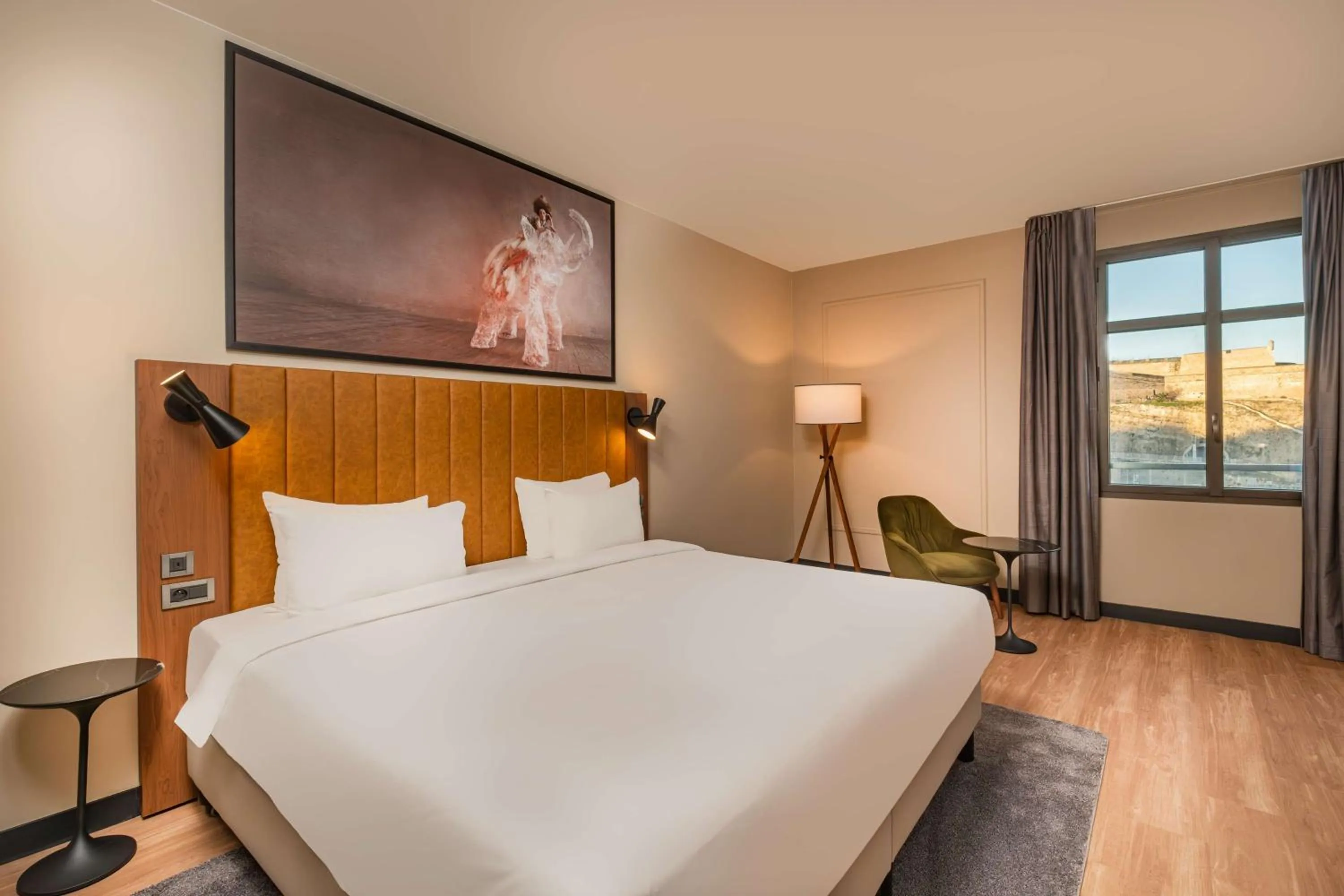 Premium Room with Citadel View in Radisson Blu Hotel Marseille Vieux Port