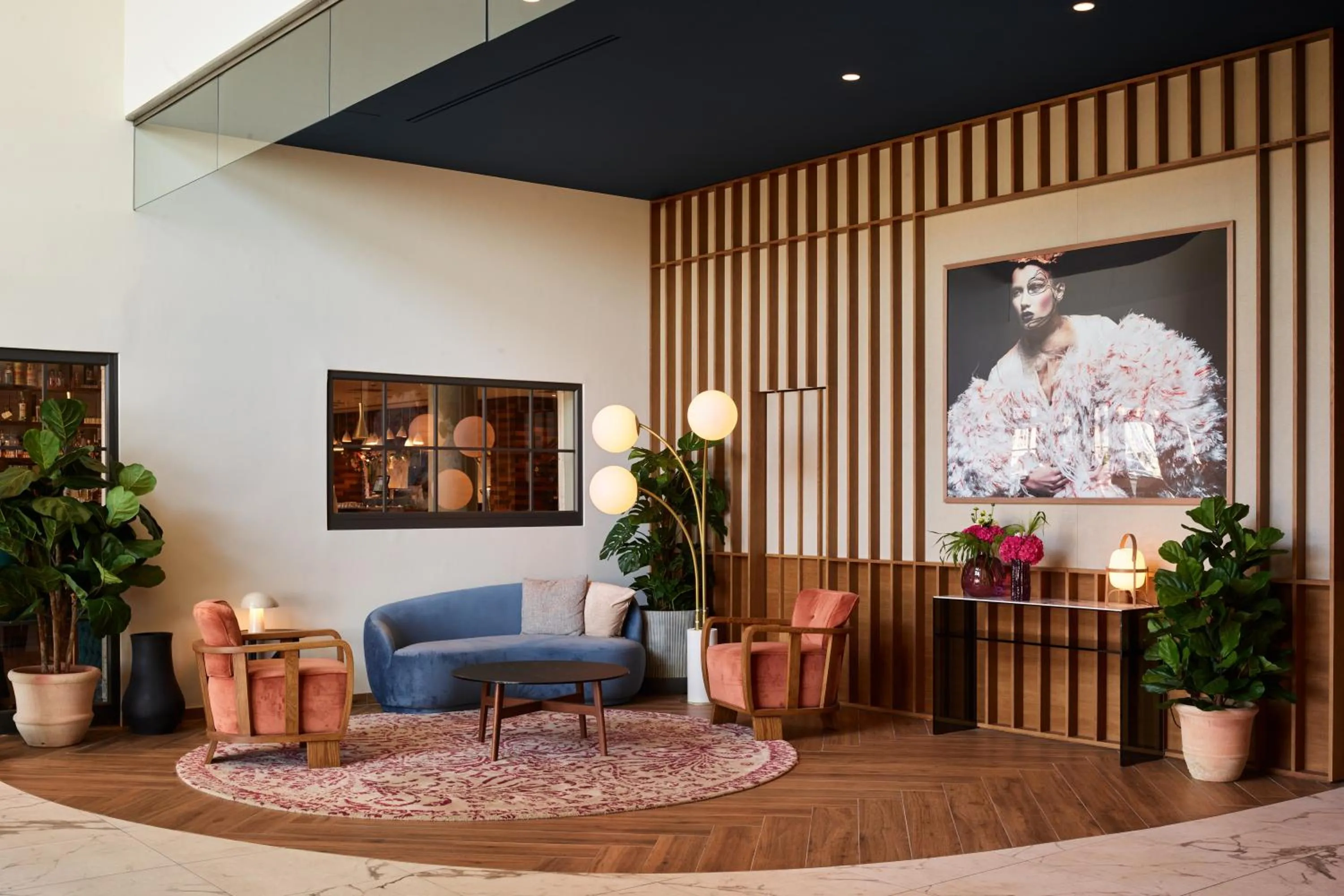 Lobby or reception in Radisson Blu Hotel Marseille Vieux Port