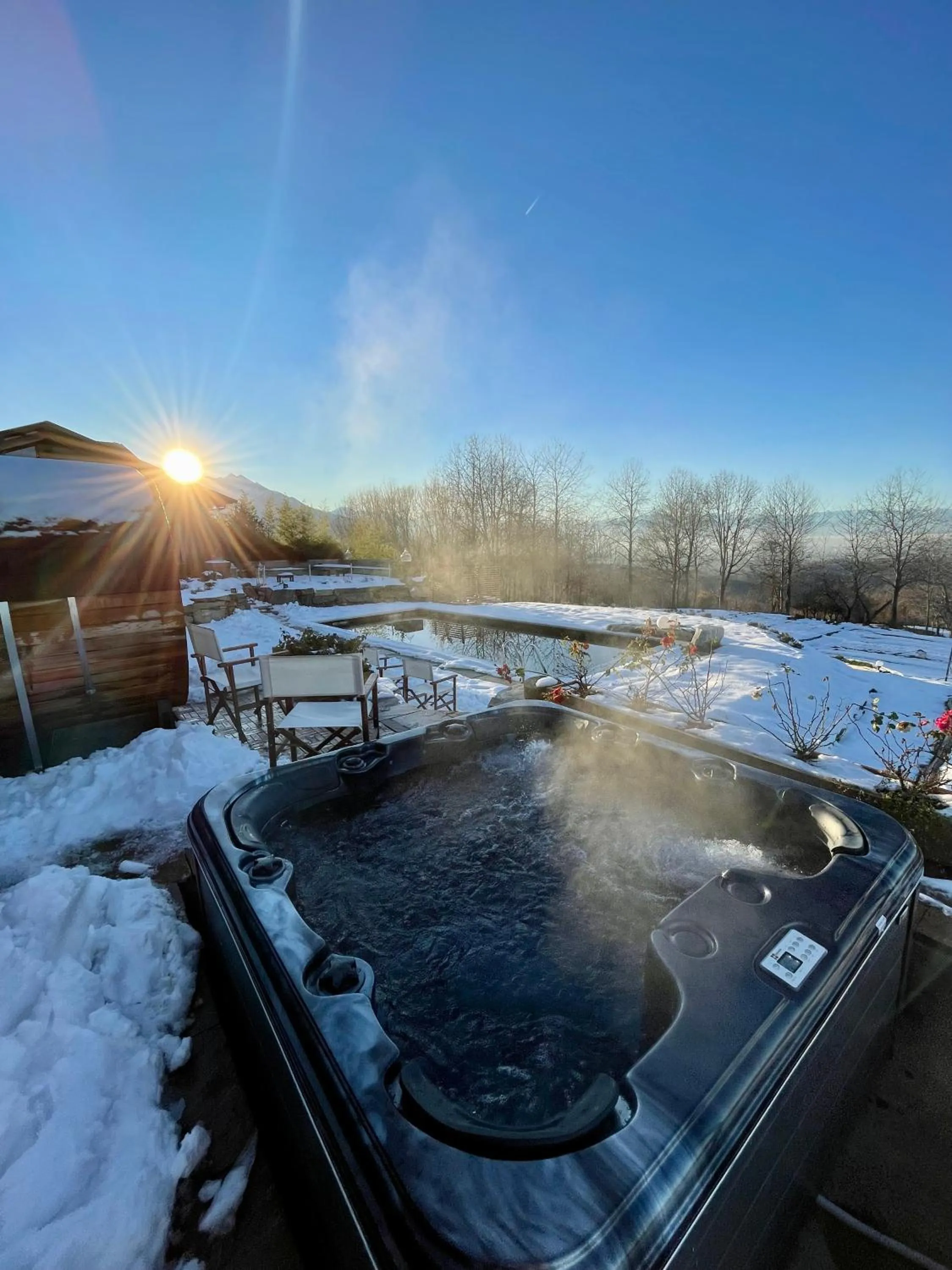Hot Tub in Locanda Cà Del Pian